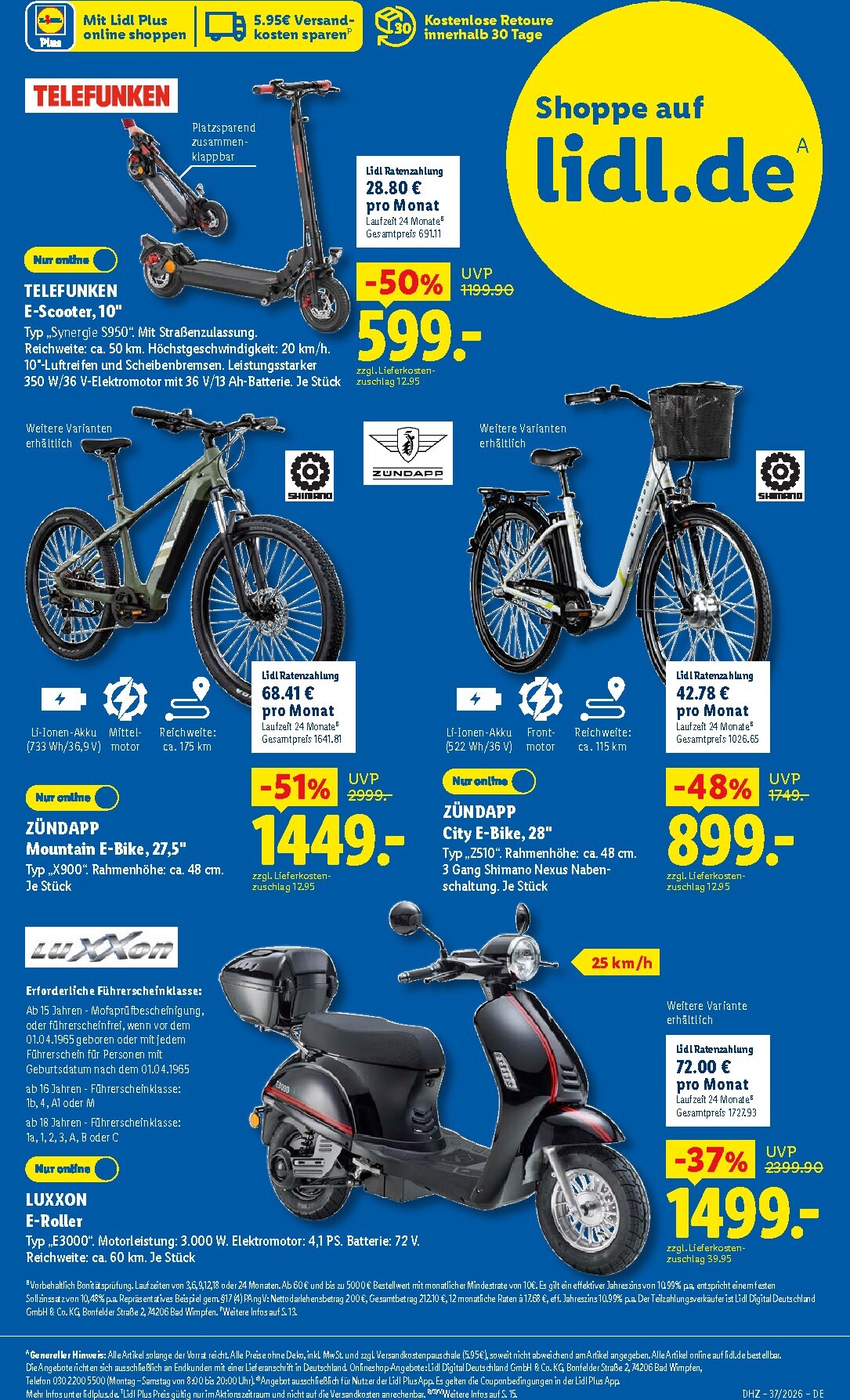 lidl - Lidl Prospekt – von Montag 07.09.2026 bis Samstag 12.09.2026 - page: 39