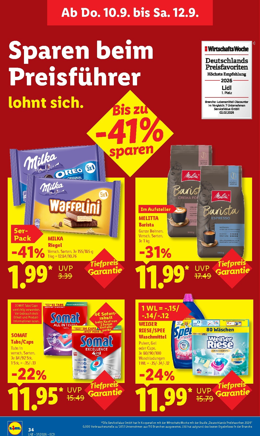 lidl - Lidl Prospekt – von Montag 07.09.2026 bis Samstag 12.09.2026 - page: 68
