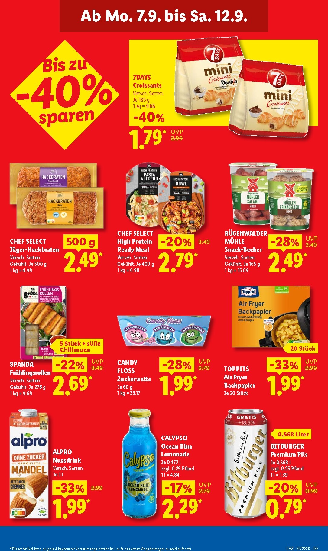 lidl - Lidl Prospekt – von Montag 07.09.2026 bis Samstag 12.09.2026 - page: 19