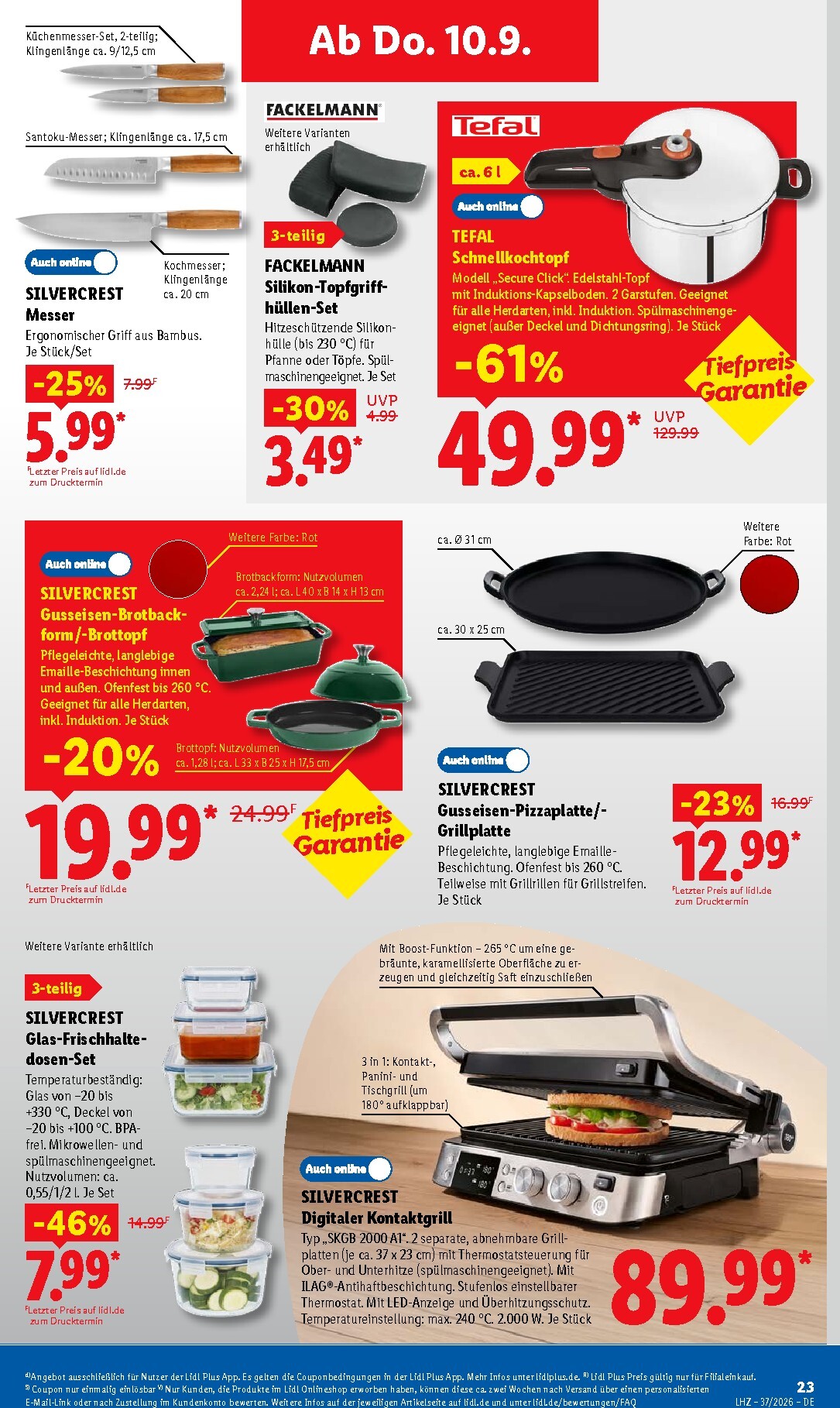 lidl - Lidl Prospekt – von Montag 07.09.2026 bis Samstag 12.09.2026 - page: 47