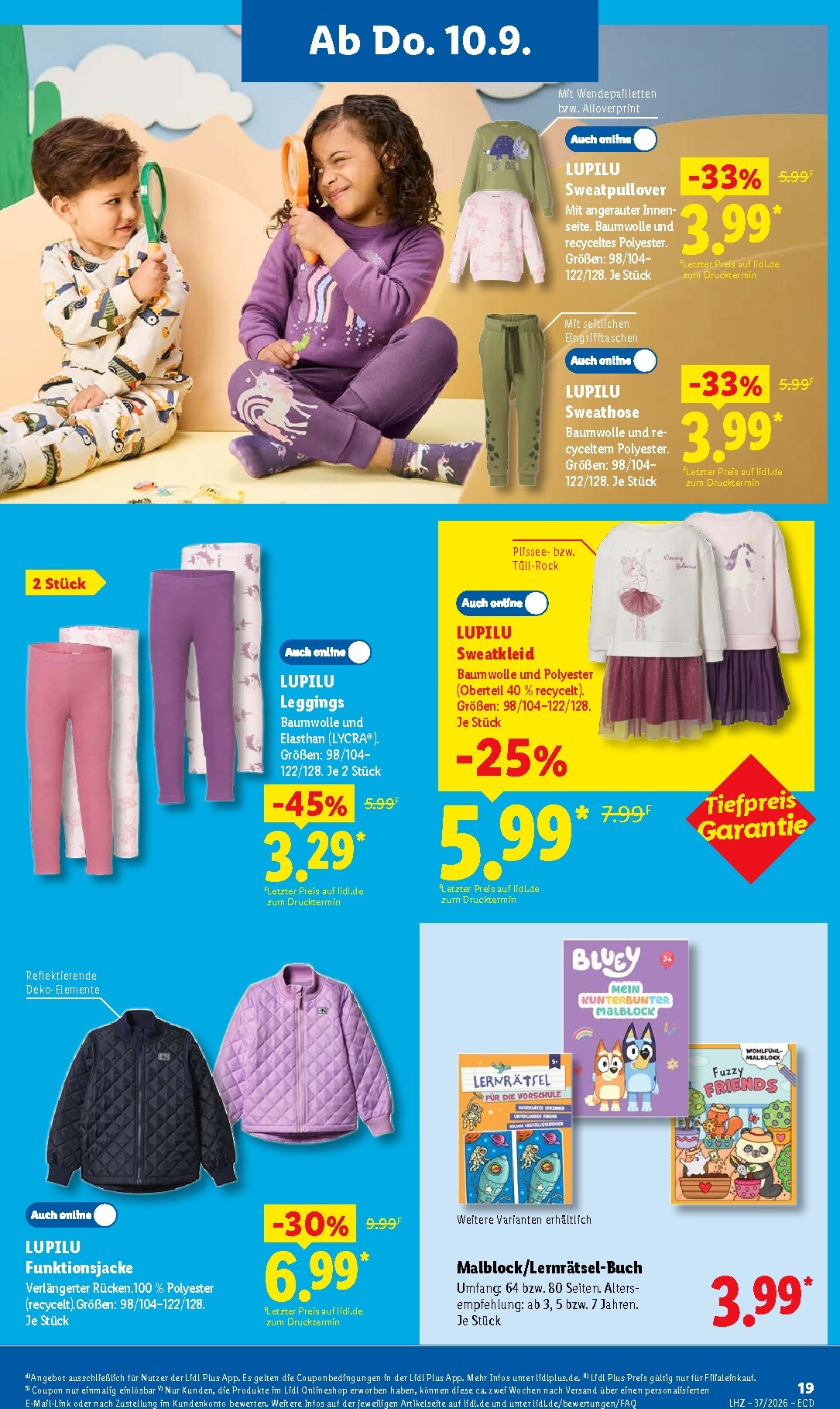 lidl - Lidl Prospekt – von Montag 07.09.2026 bis Samstag 12.09.2026 - page: 43