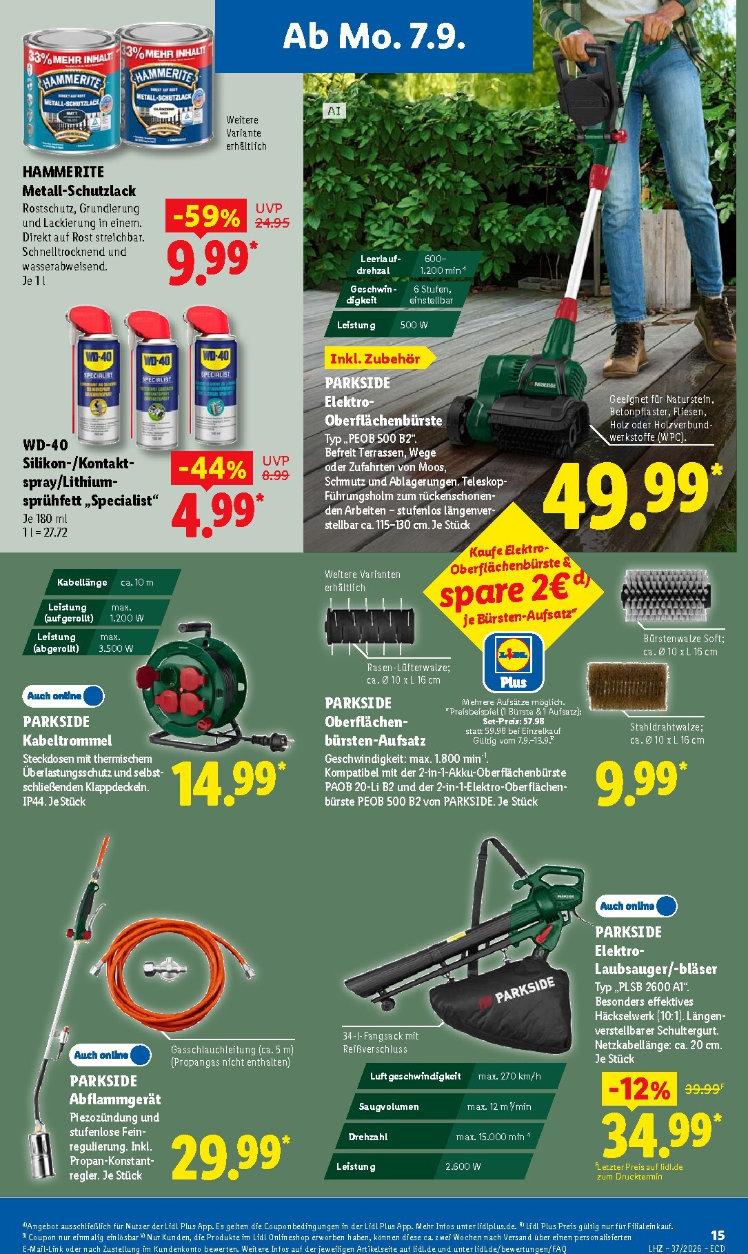 lidl - Lidl Prospekt – von Montag 07.09.2026 bis Samstag 12.09.2026 - page: 33