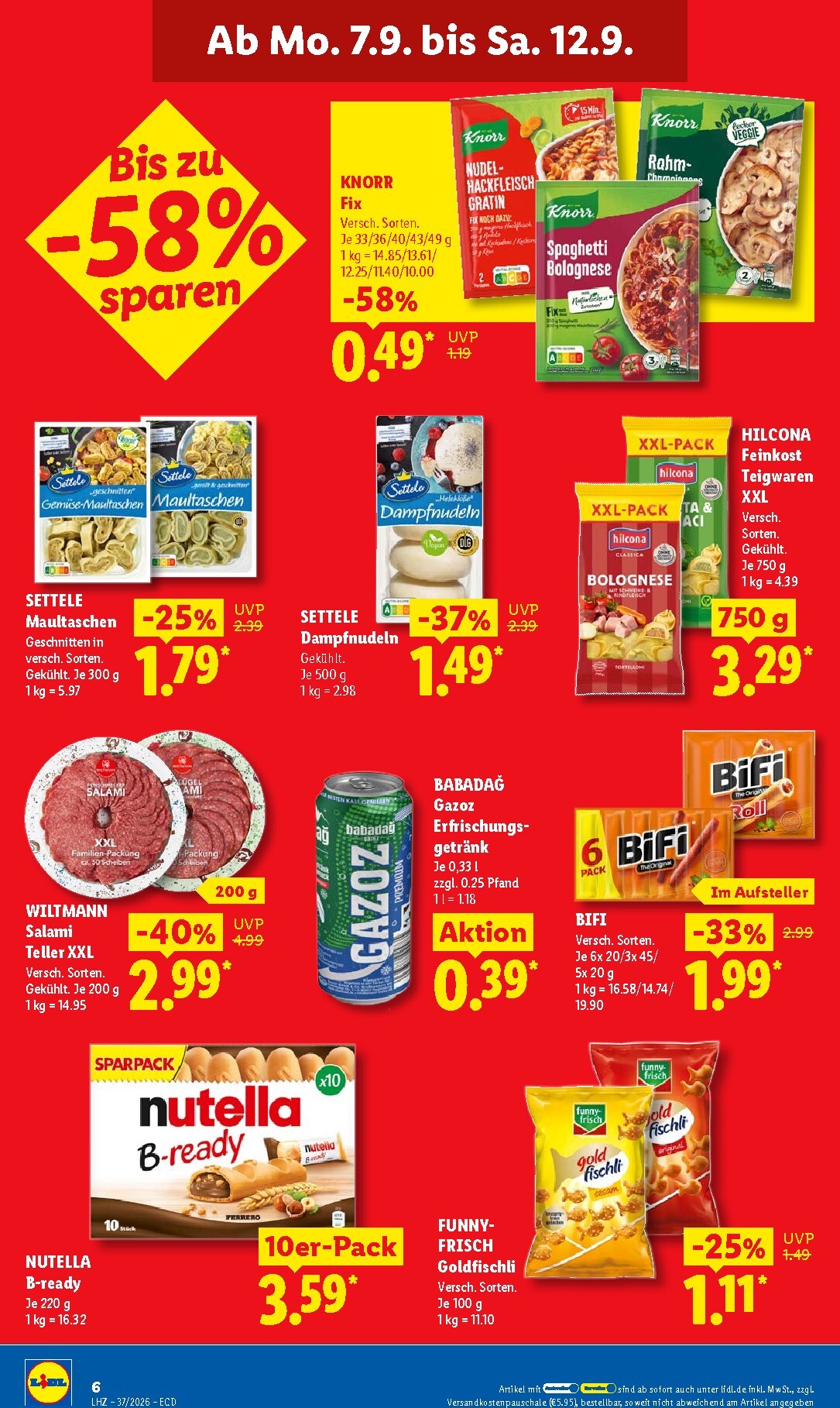 lidl - Lidl Prospekt – von Montag 07.09.2026 bis Samstag 12.09.2026 - page: 16
