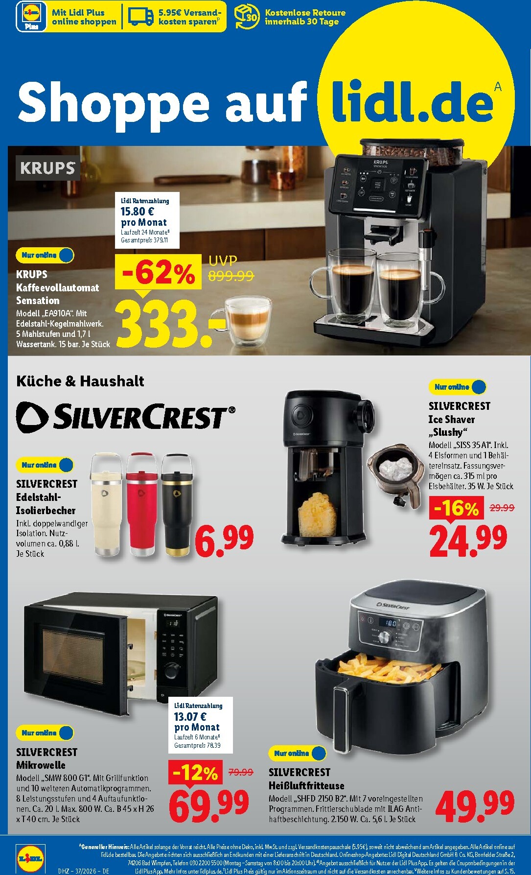 lidl - Lidl Prospekt – von Montag 07.09.2026 bis Samstag 12.09.2026 - page: 10