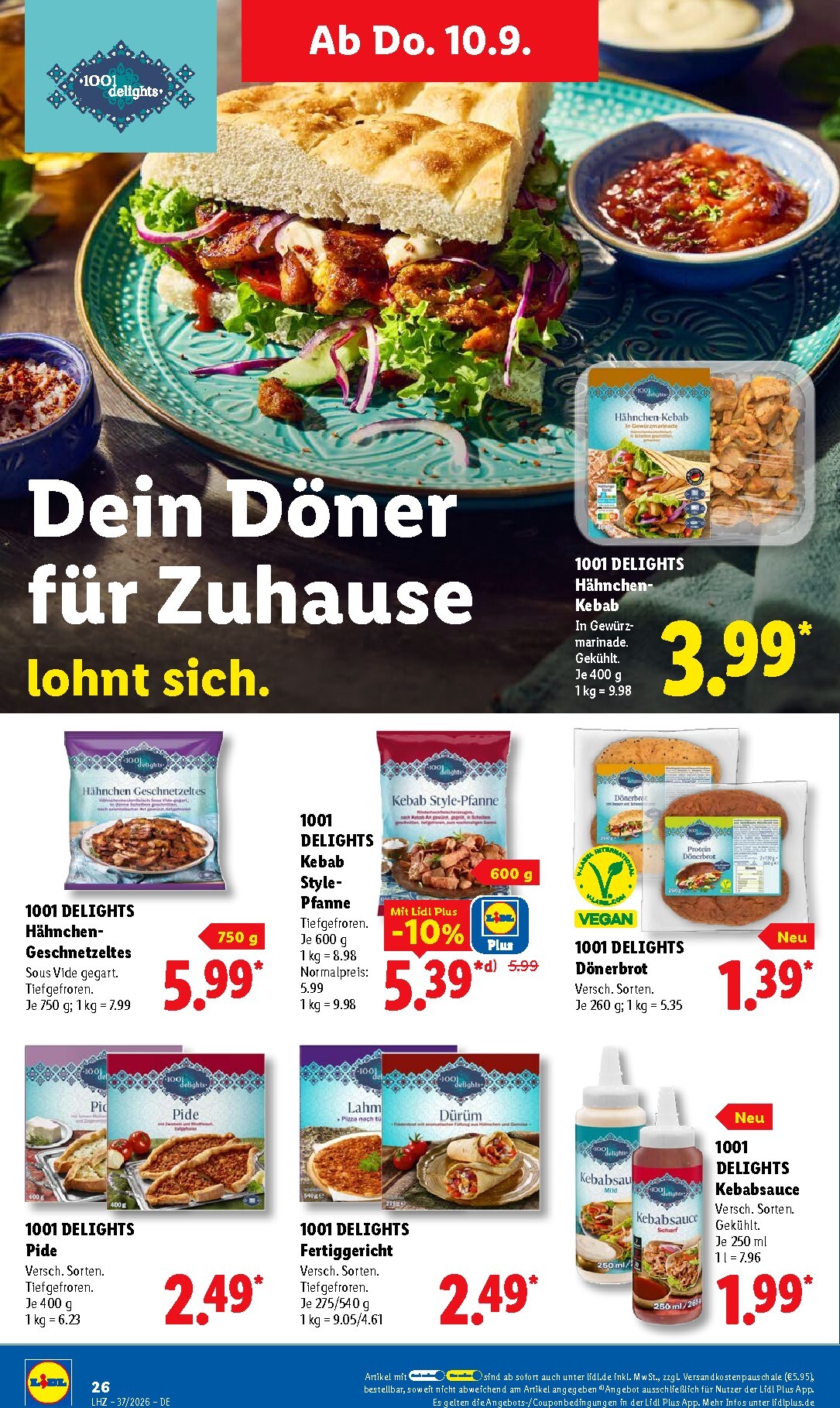 lidl - Lidl Prospekt – von Montag 07.09.2026 bis Samstag 12.09.2026 - page: 54