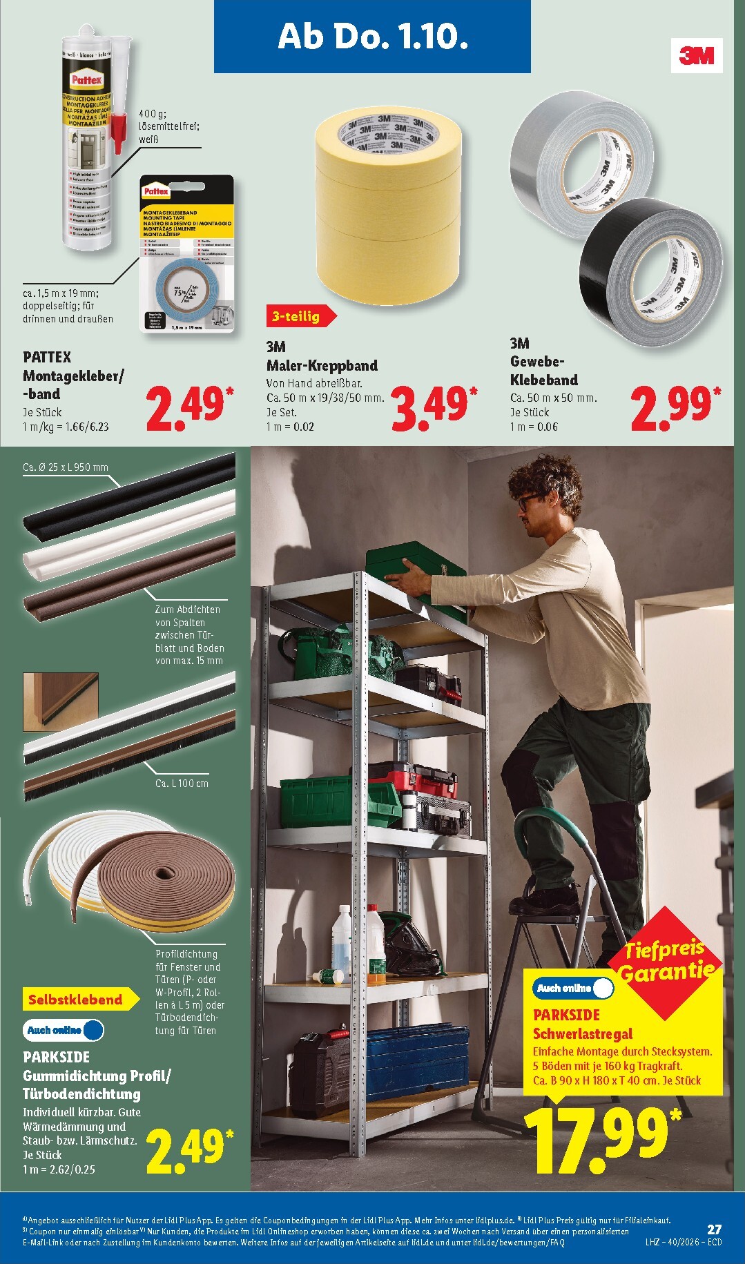 lidl - Lidl - Nonfood Prospekt nächste Woche – von Montag 28.09.2026 bis Freitag 02.10.2026 - page: 19