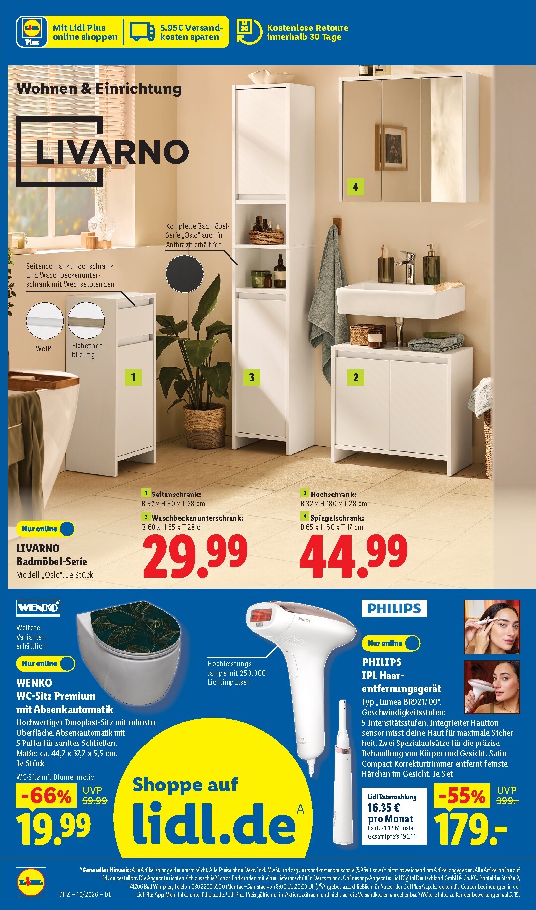 lidl - Lidl - Nonfood Prospekt nächste Woche – von Montag 28.09.2026 bis Freitag 02.10.2026 - page: 4