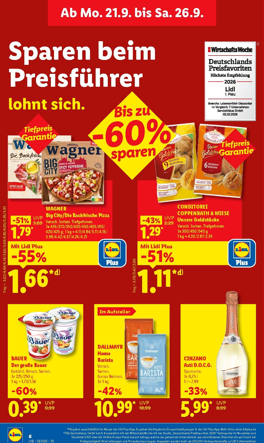 lidl - Lidl Prospekt nächste Woche – von Montag 21.09.2026 bis Samstag 26.09.2026 - page: 12