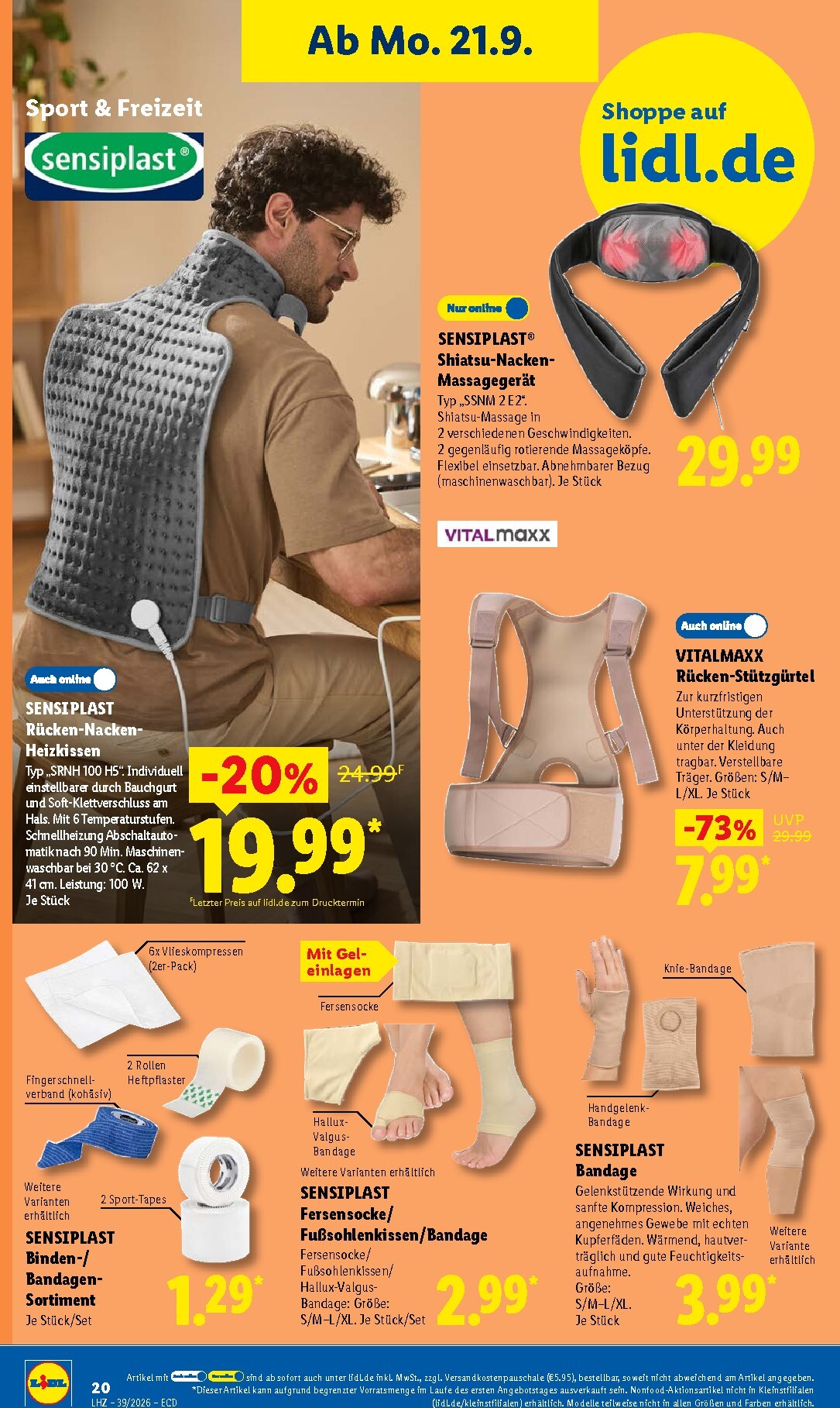 lidl - Lidl Prospekt nächste Woche – von Montag 21.09.2026 bis Samstag 26.09.2026 - page: 34