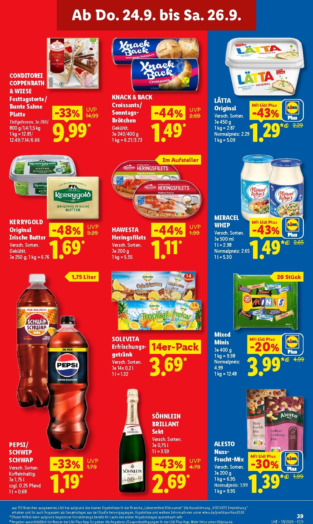 lidl - Lidl Prospekt nächste Woche – von Montag 21.09.2026 bis Samstag 26.09.2026 - page: 61