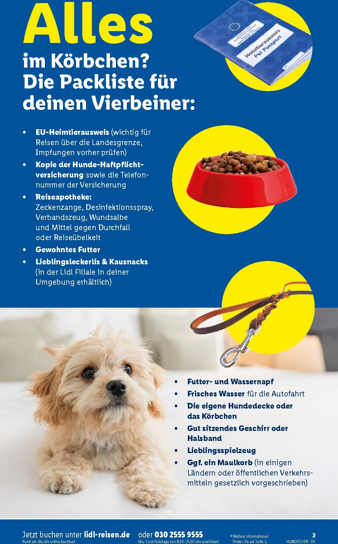 lidl - Lidl - Urlaub mit Hund Prospekt – von Mittwoch 29.07.2026 bis Donnerstag 31.12.2026 - page: 3