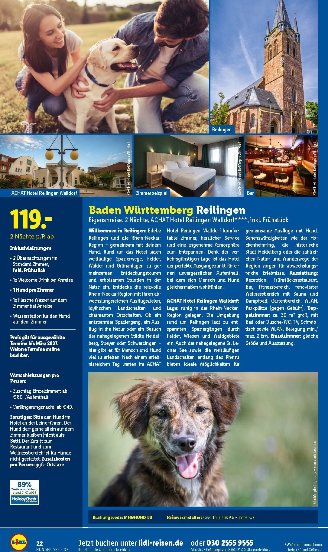 lidl - Lidl - Urlaub mit Hund Prospekt – von Mittwoch 29.07.2026 bis Donnerstag 31.12.2026 - page: 22