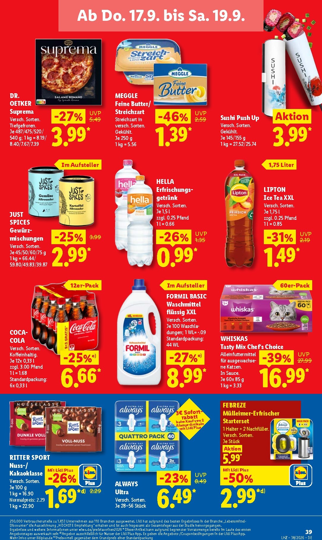 lidl - Lidl Prospekt – von Montag 14.09.2026 bis Samstag 19.09.2026 - page: 65