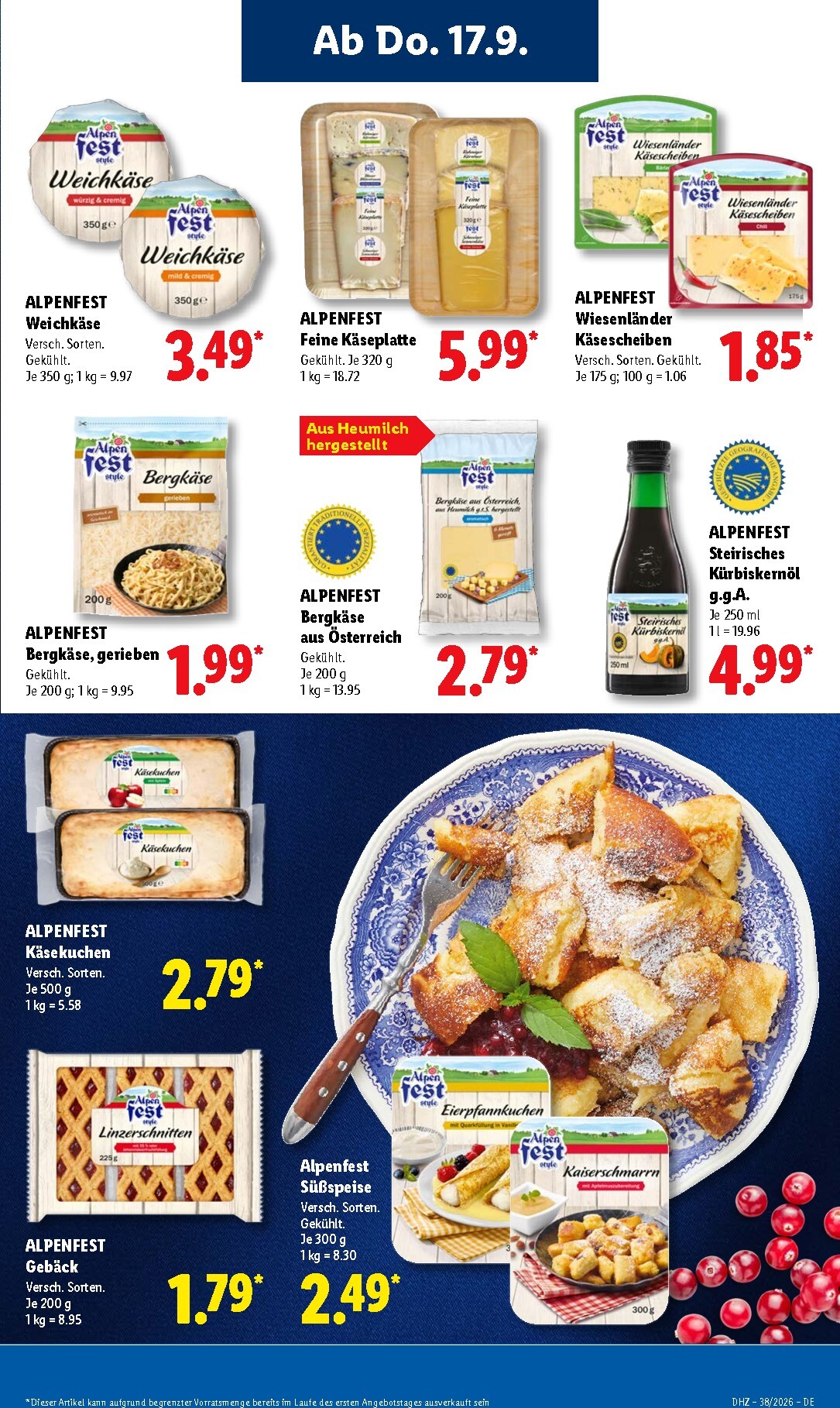 lidl - Lidl Prospekt – von Montag 14.09.2026 bis Samstag 19.09.2026 - page: 63