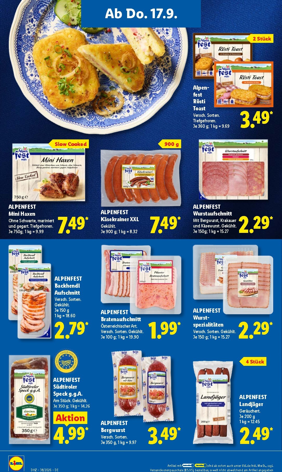 lidl - Lidl Prospekt – von Montag 14.09.2026 bis Samstag 19.09.2026 - page: 62