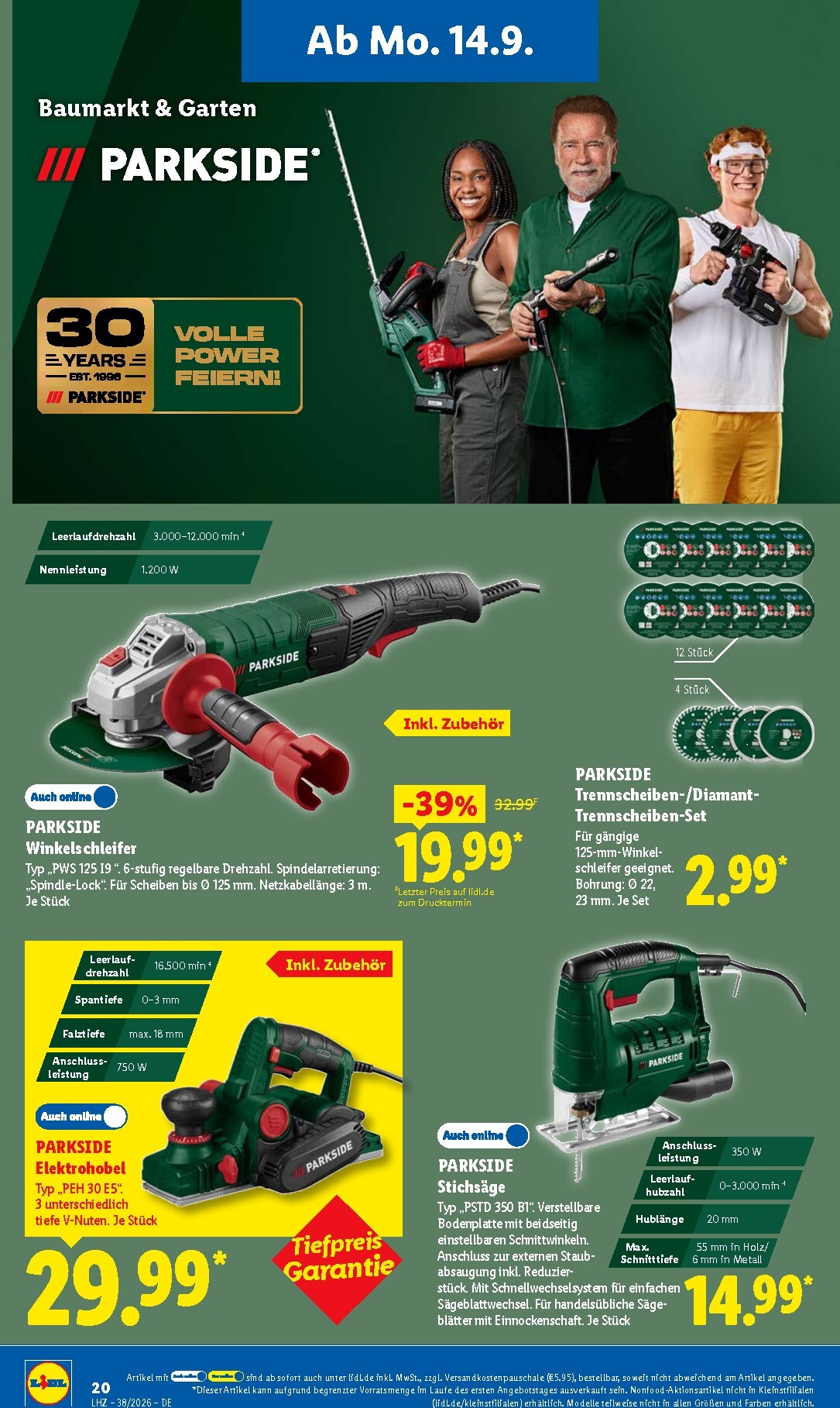 lidl - Lidl Prospekt – von Montag 14.09.2026 bis Samstag 19.09.2026 - page: 36