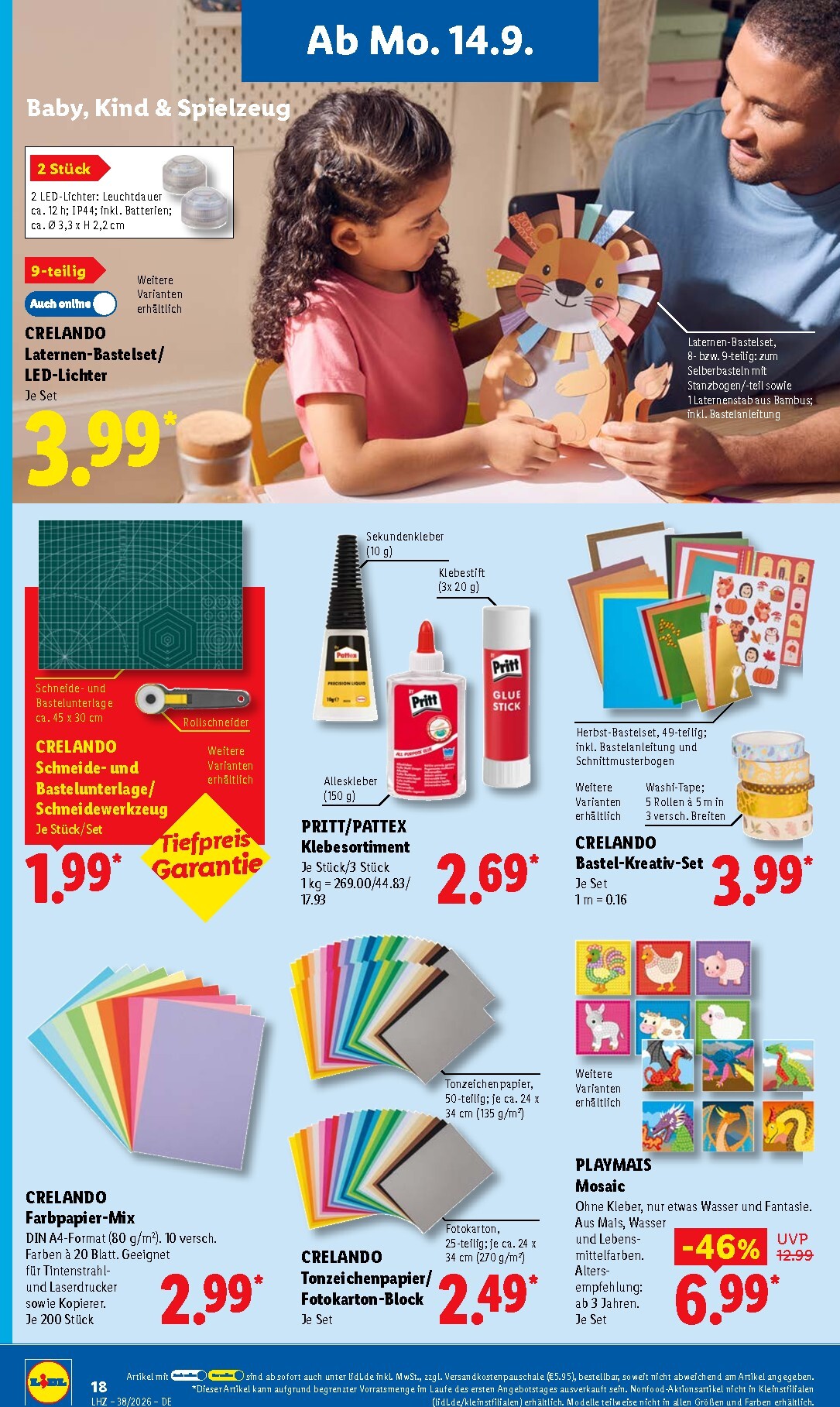 lidl - Lidl Prospekt – von Montag 14.09.2026 bis Samstag 19.09.2026 - page: 34