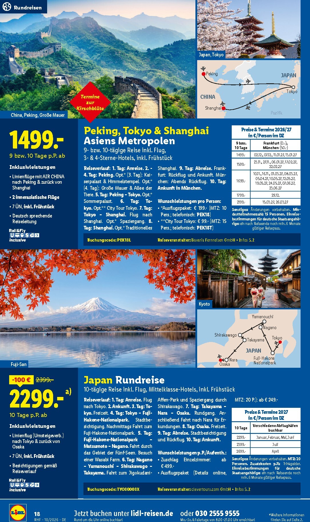 lidl - Lidl - Reise-Highlights Prospekt – von Mittwoch 30.09.2026 bis Samstag 31.10.2026 - page: 18