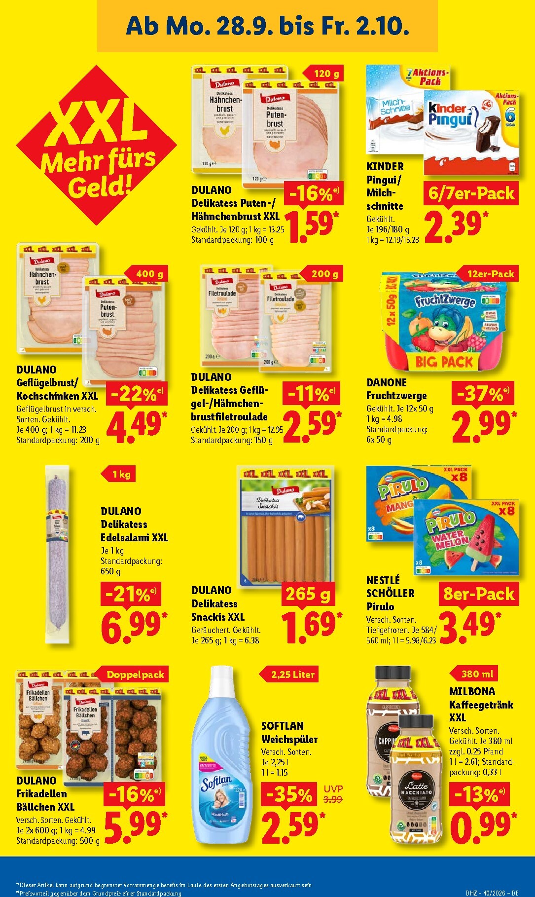 lidl - Lidl Prospekt – von Montag 28.09.2026 bis Freitag 02.10.2026 - page: 19