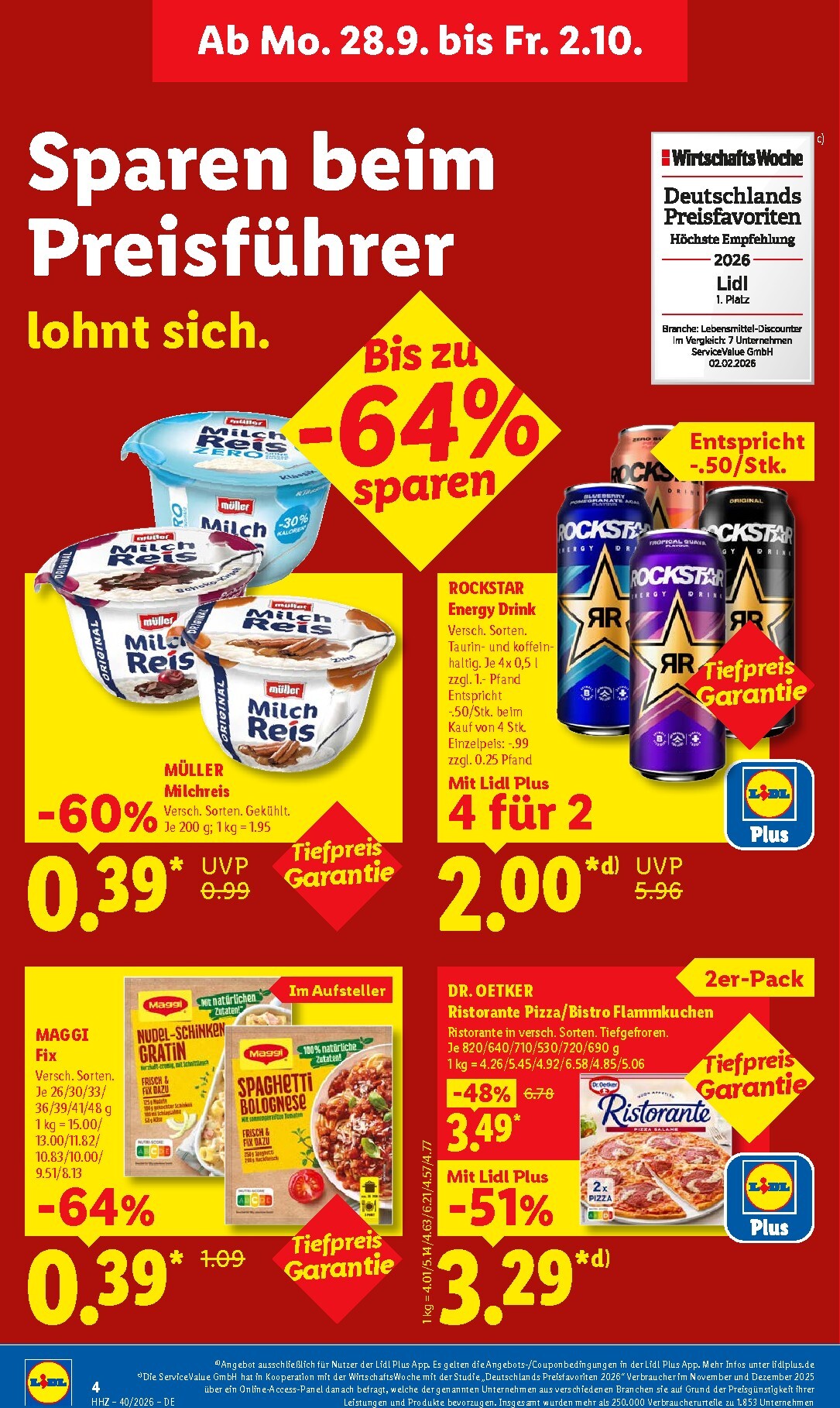 lidl - Lidl Prospekt – von Montag 28.09.2026 bis Freitag 02.10.2026 - page: 14