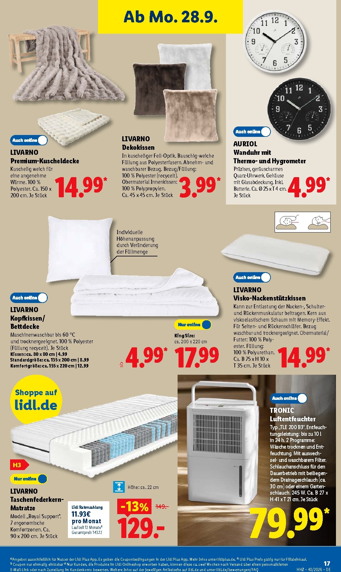 lidl - Lidl Prospekt – von Montag 28.09.2026 bis Freitag 02.10.2026 - page: 37