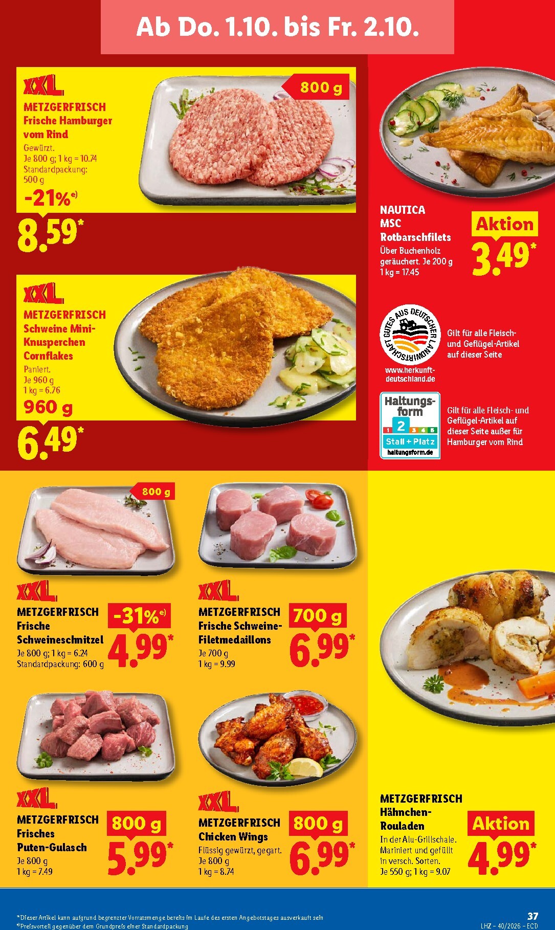 lidl - Lidl Prospekt – von Montag 28.09.2026 bis Freitag 02.10.2026 - page: 61