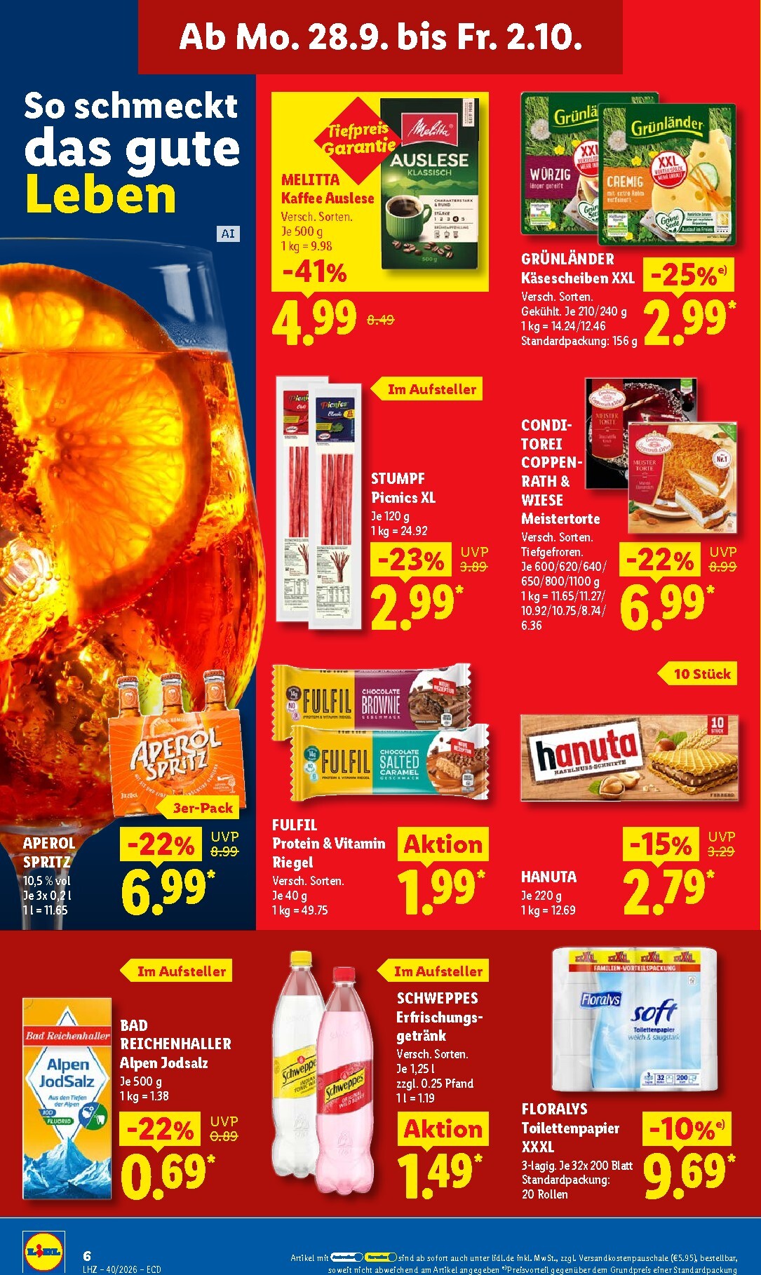 lidl - Lidl Prospekt – von Montag 28.09.2026 bis Freitag 02.10.2026 - page: 16