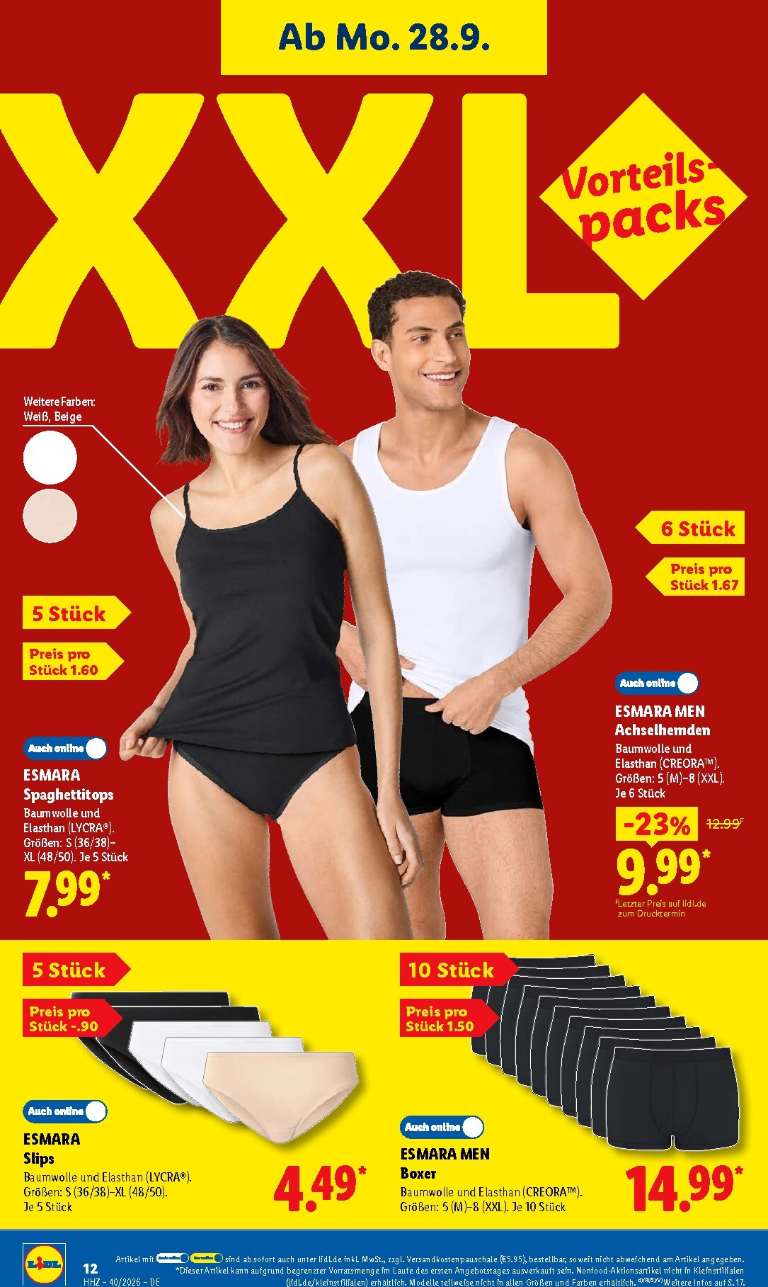 lidl - Lidl Prospekt – von Montag 28.09.2026 bis Freitag 02.10.2026 - page: 32