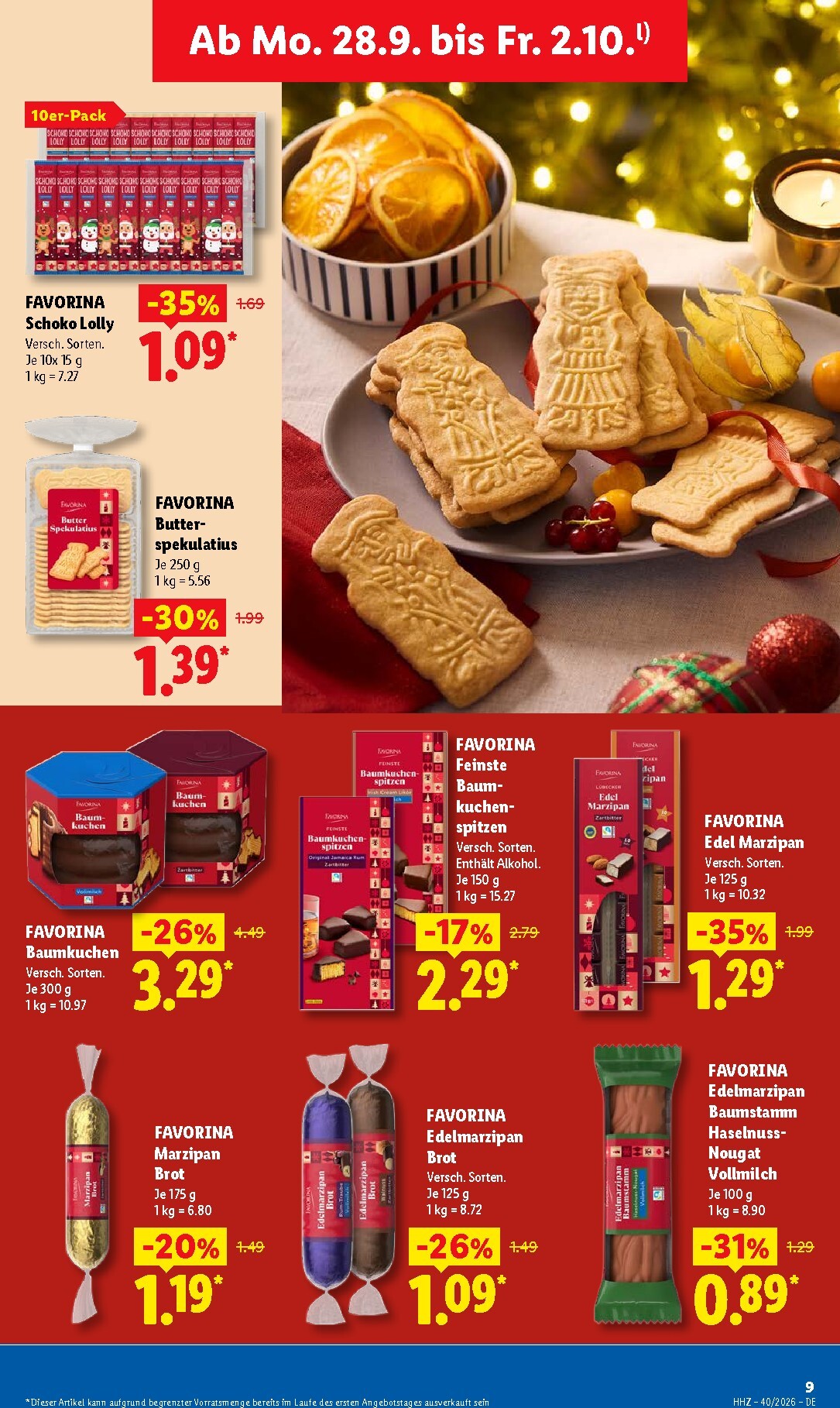 lidl - Lidl Prospekt – von Montag 28.09.2026 bis Freitag 02.10.2026 - page: 25