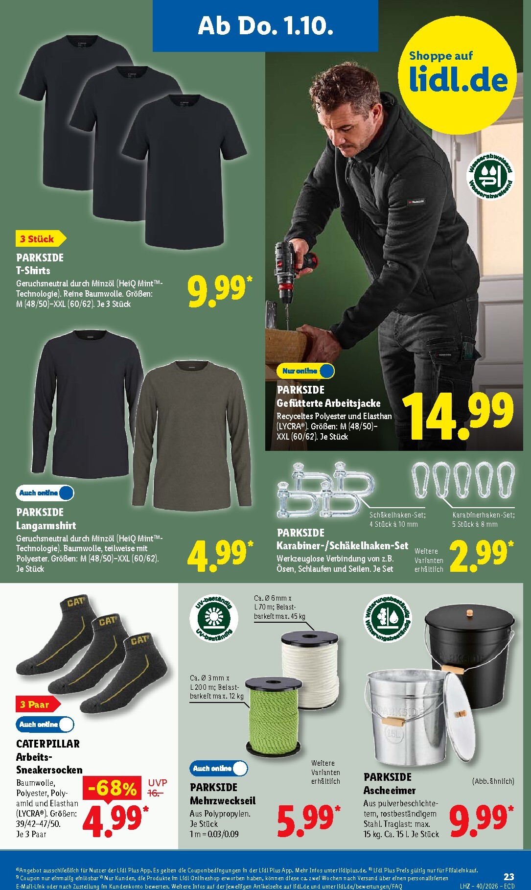 lidl - Lidl Prospekt – von Montag 28.09.2026 bis Freitag 02.10.2026 - page: 43