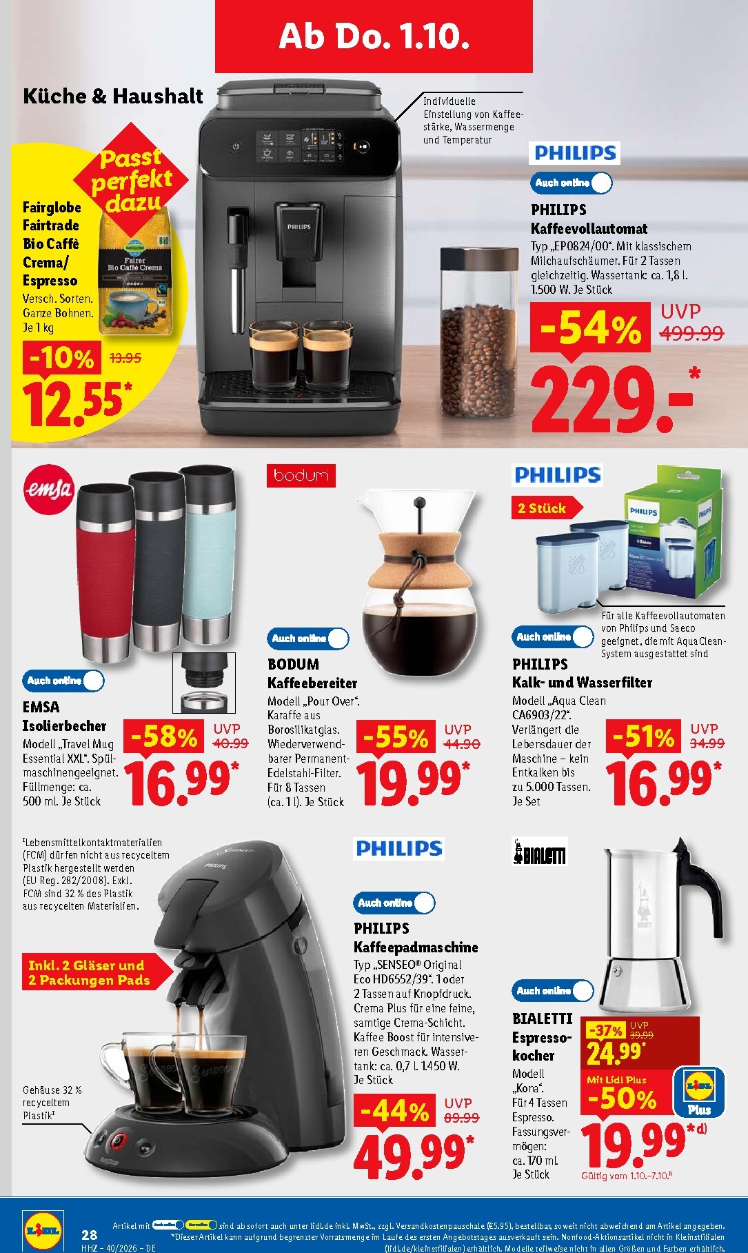 lidl - Lidl Prospekt – von Montag 28.09.2026 bis Freitag 02.10.2026 - page: 48