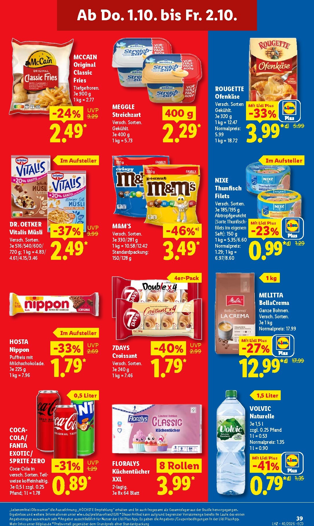lidl - Lidl Prospekt – von Montag 28.09.2026 bis Freitag 02.10.2026 - page: 65