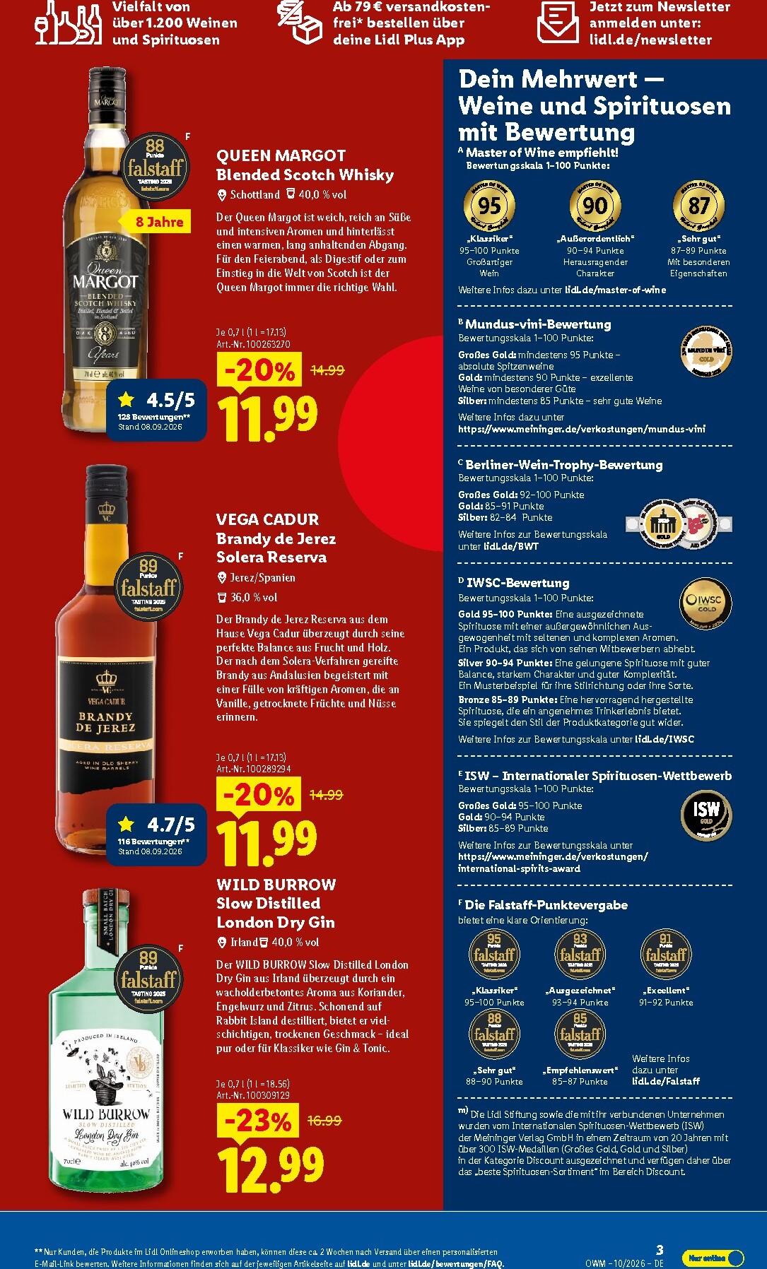 lidl - Lidl - Wein & Spirituosen Prospekt – von Donnerstag 01.10.2026 bis Samstag 31.10.2026 - page: 3