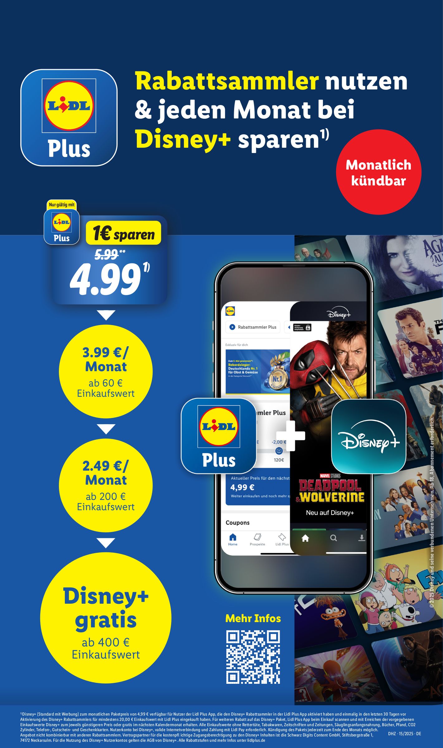 lidl - Lidl - Disney+-Prospekt gültig von 28.03. bis 30.04.