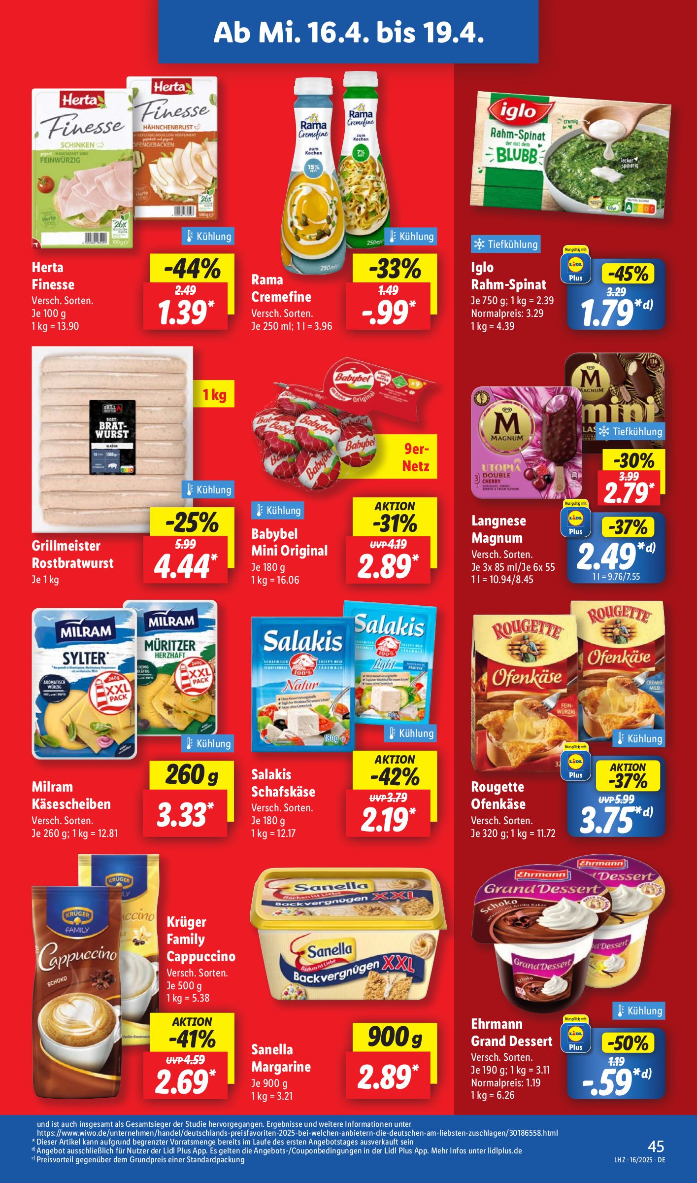 lidl - Lidl-Prospekt gültig von 14.04. bis 19.04. - page: 57 lidl - Lidl-Prospekt gültig von 14.04. bis 19.04. - page: 57