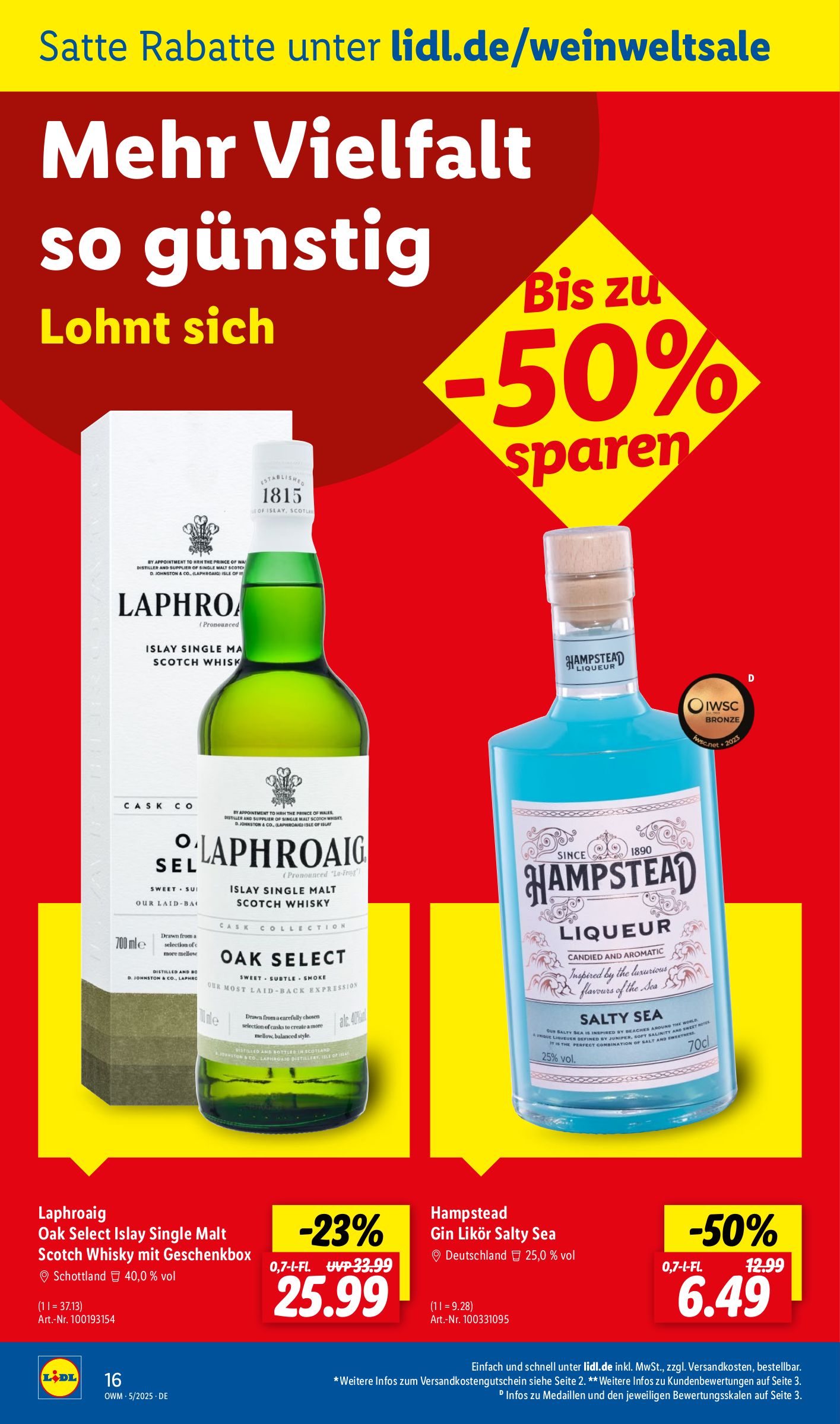 lidl - Lidl - Unsere Monats-Highlights-Prospekt gültig von 01.05. bis 31.05. - page: 16