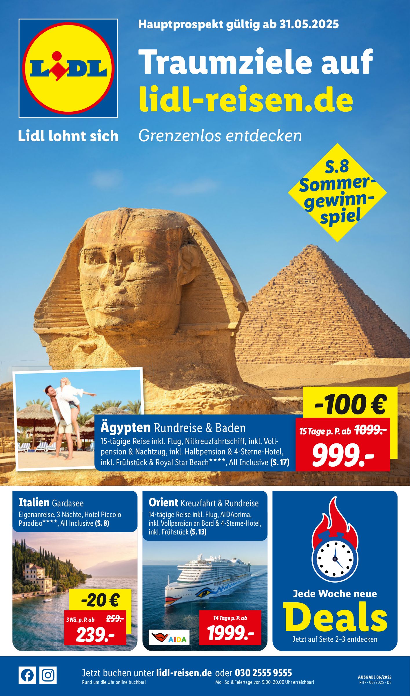 lidl - Lidl-reisen.de-Prospekt gültig von 31.05. bis 30.06.