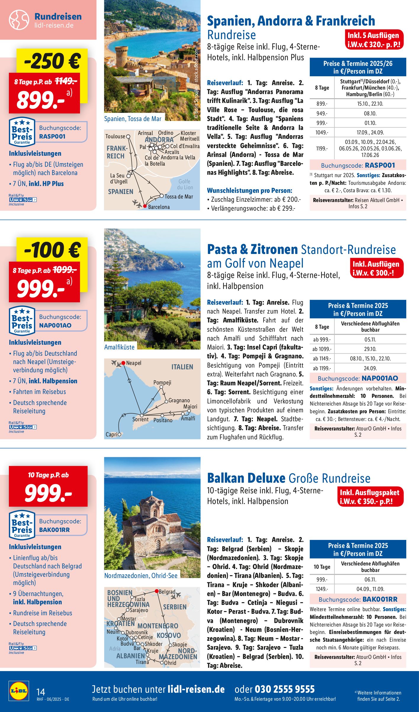 lidl - Lidl-reisen.de-Prospekt gültig von 31.05. bis 30.06. - page: 14
