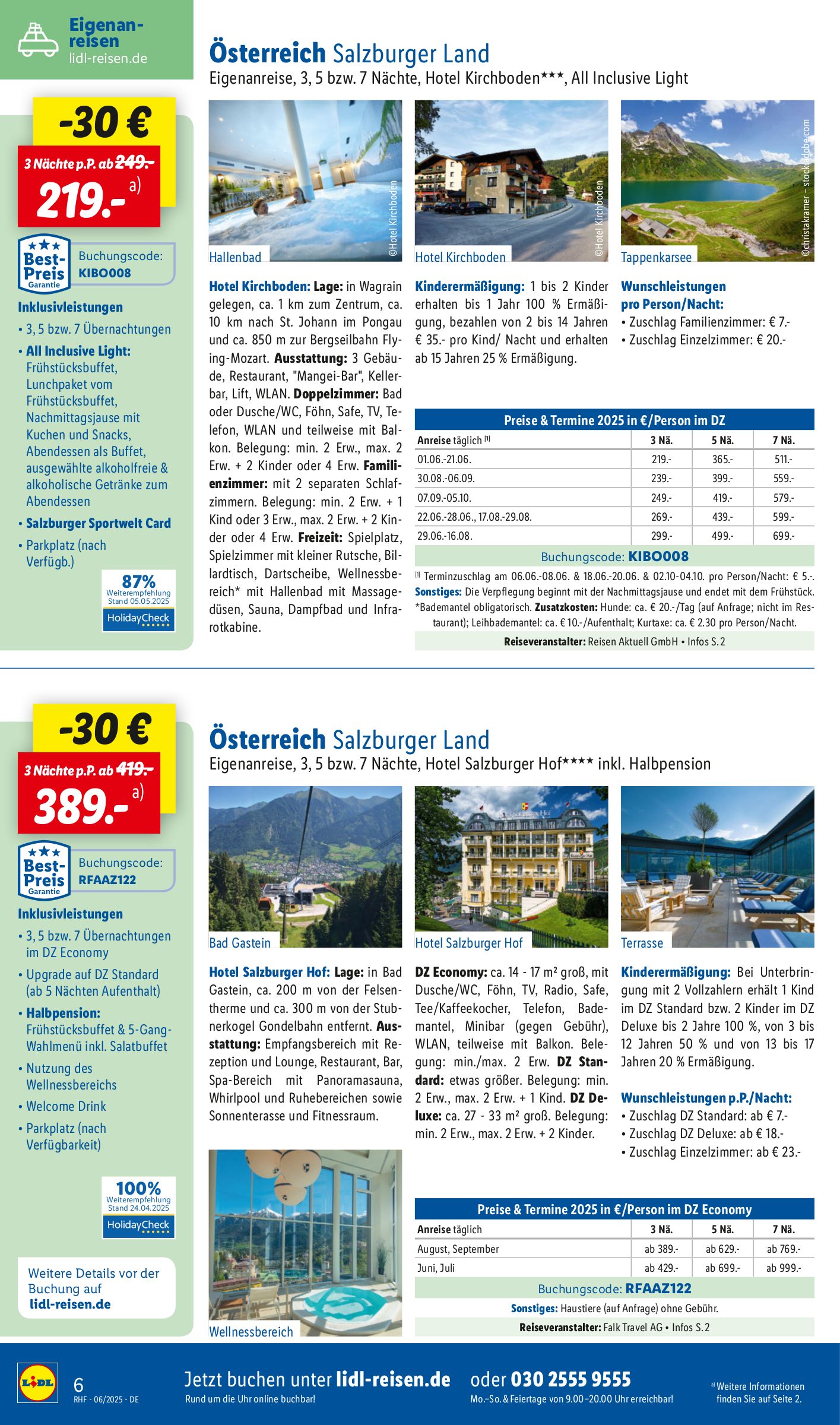 lidl - Lidl-reisen.de-Prospekt gültig von 31.05. bis 30.06. - page: 6