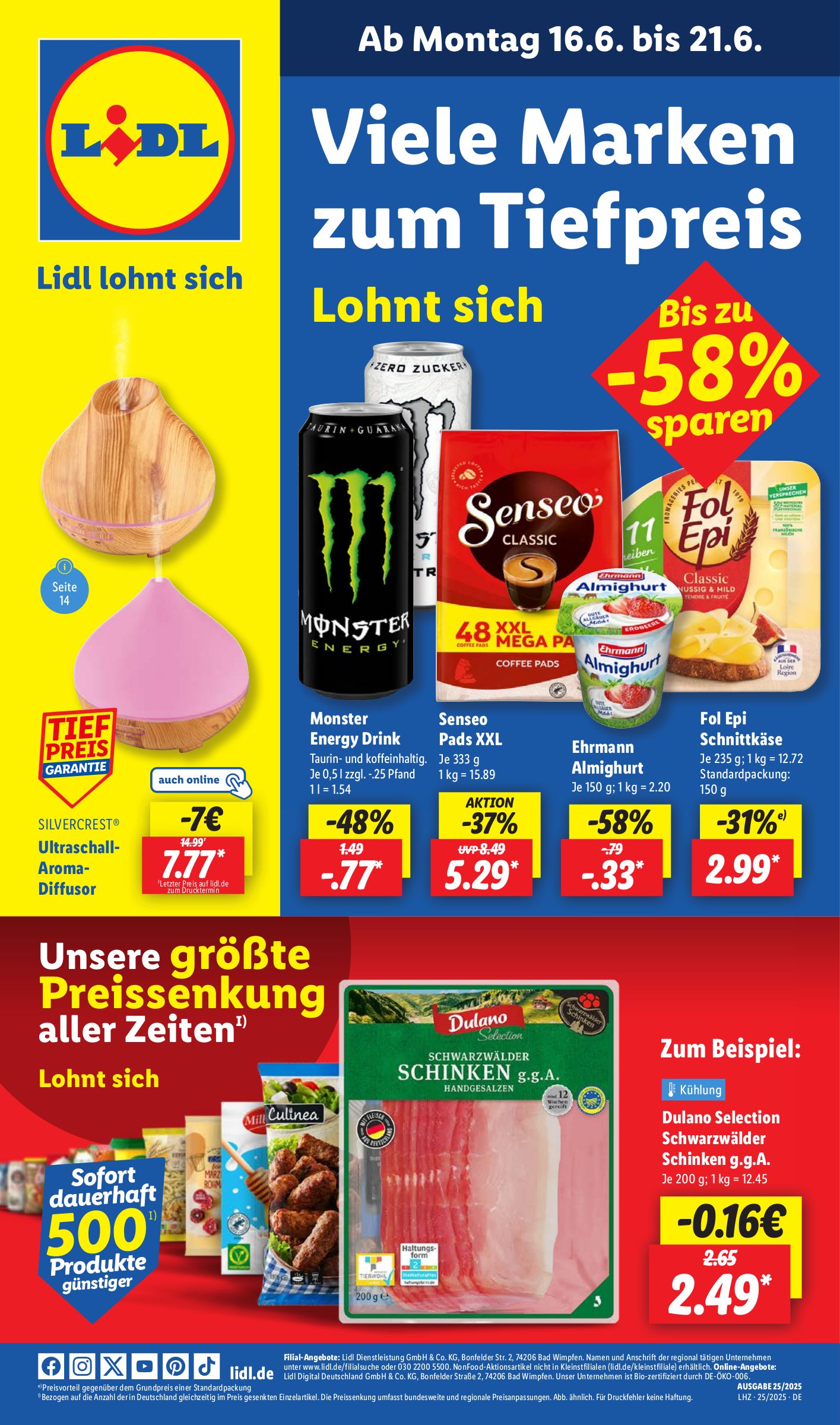 lidl - Lidl-Prospekt gültig vom 16.06. bis 21.06. - page: 1 lidl - Lidl-Prospekt gültig vom 16.06. bis 21.06. - page: 1