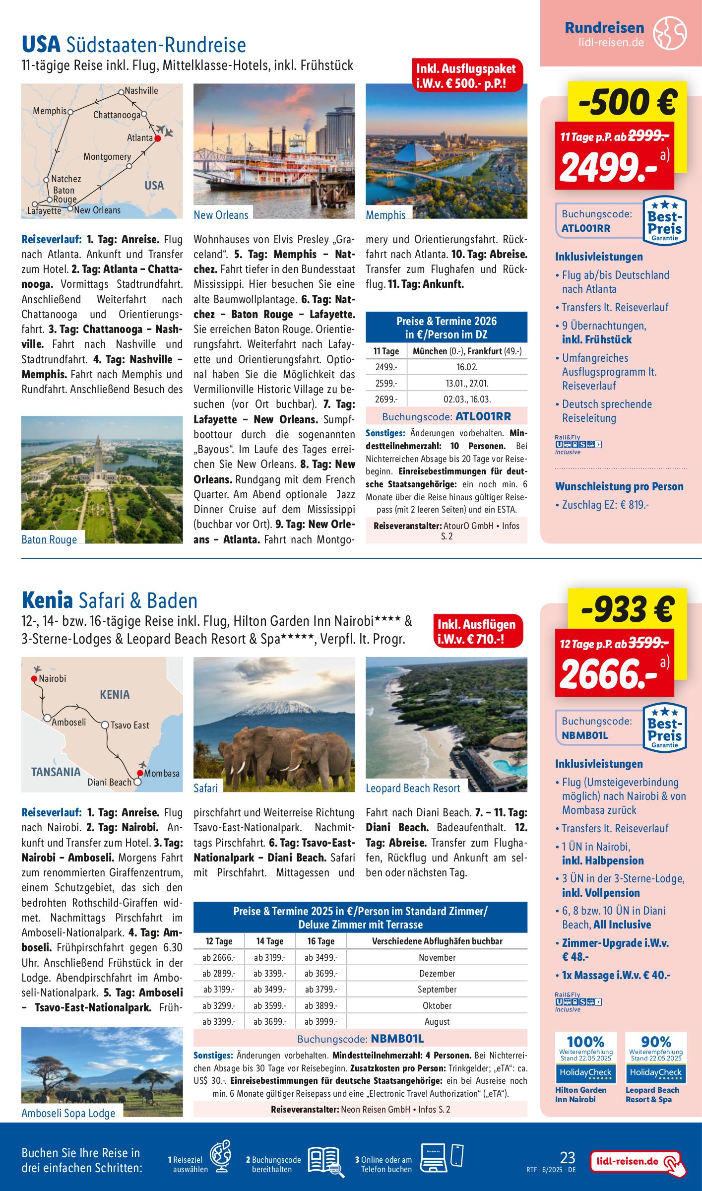 lidl - Lidl-reisen.de-Prospekt gültig vom 13.06. bis 26.06. - page: 23