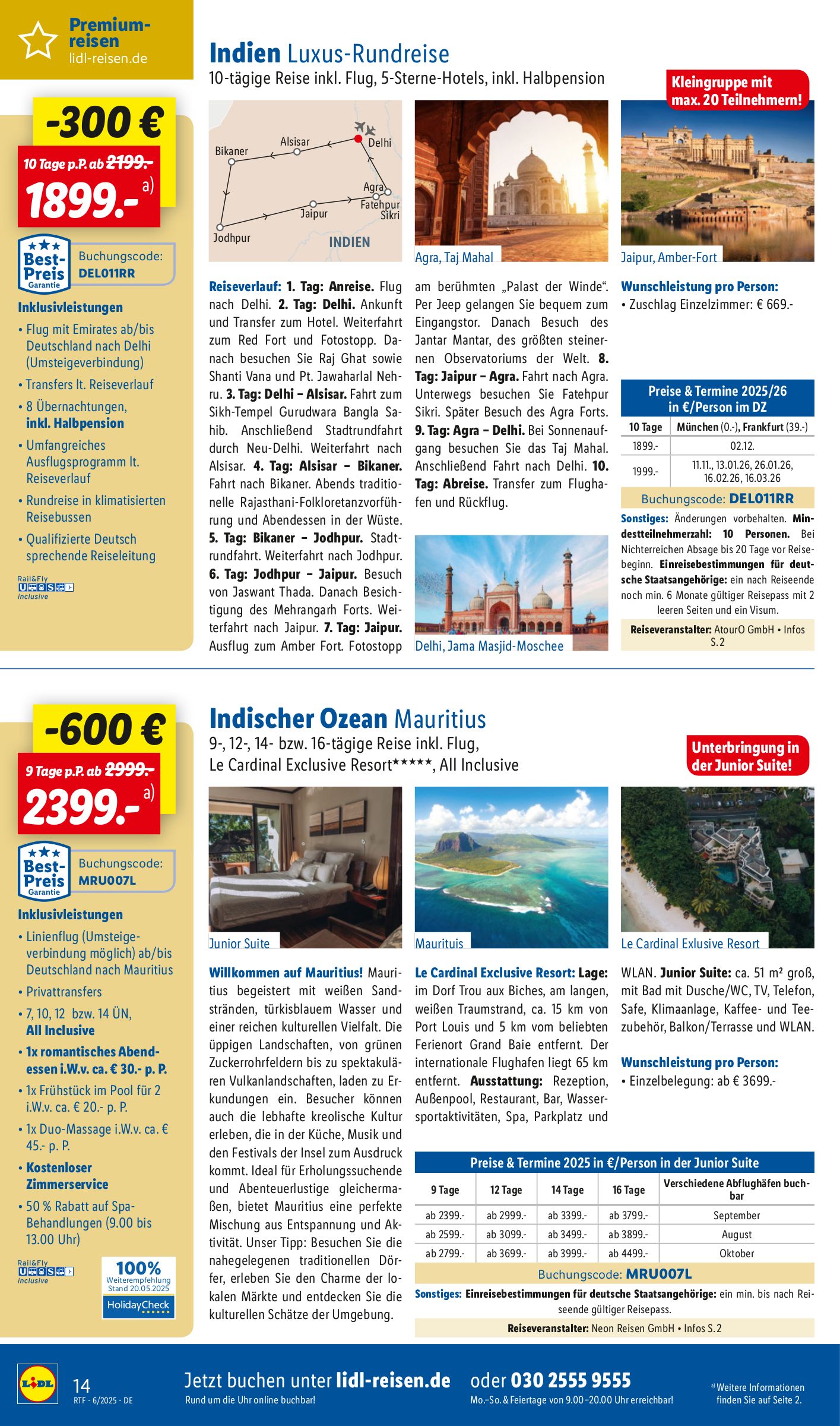 lidl - Lidl-reisen.de-Prospekt gültig vom 13.06. bis 26.06. - page: 14