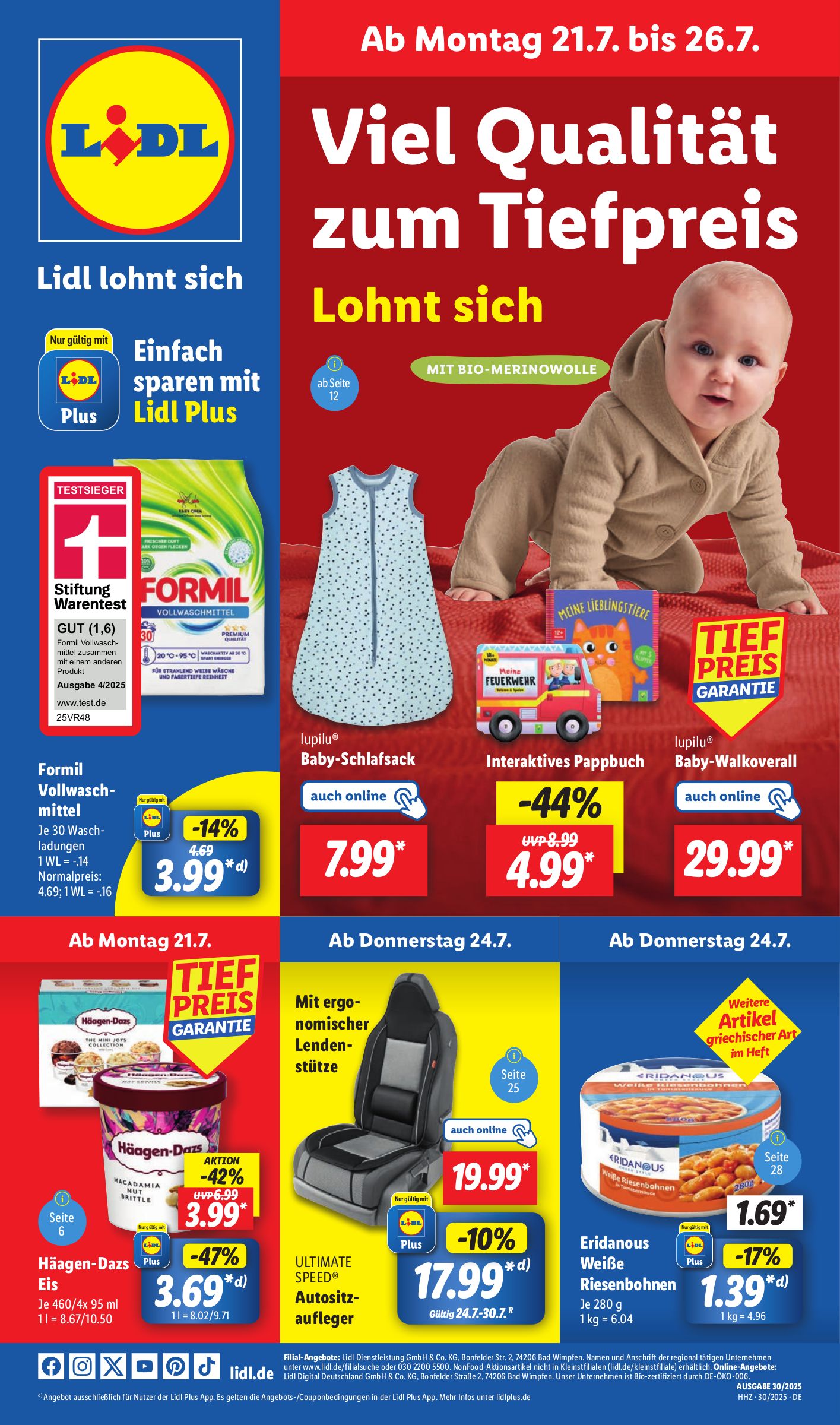 lidl - Lidl-Prospekt gültig vom 21.07. bis 26.07. - page: 1 lidl - Lidl-Prospekt gültig vom 21.07. bis 26.07. - page: 1