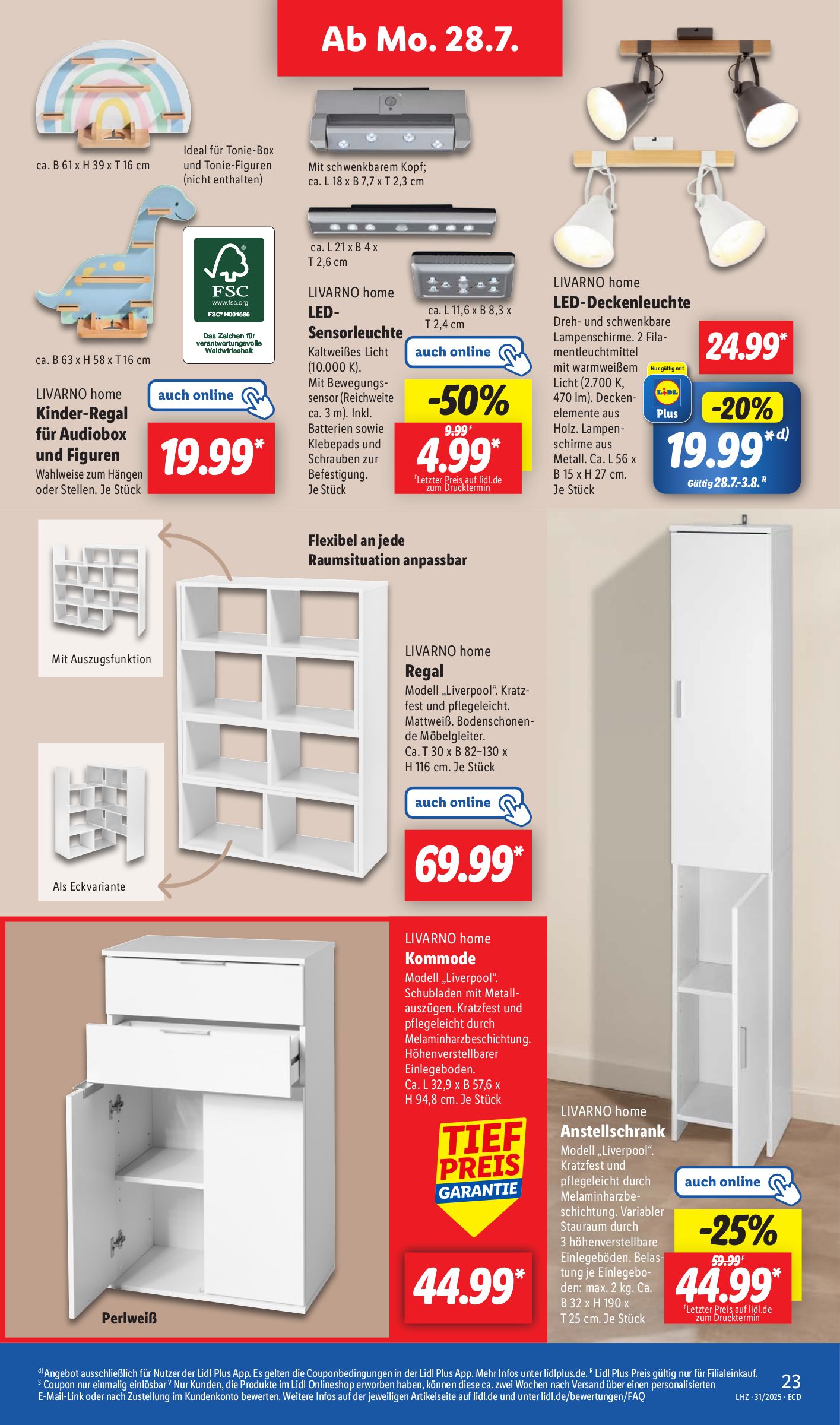 lidl - Lidl-Prospekt gültig vom 28.07. bis 02.08. - page: 29 lidl - Lidl-Prospekt gültig vom 28.07. bis 02.08. - page: 29