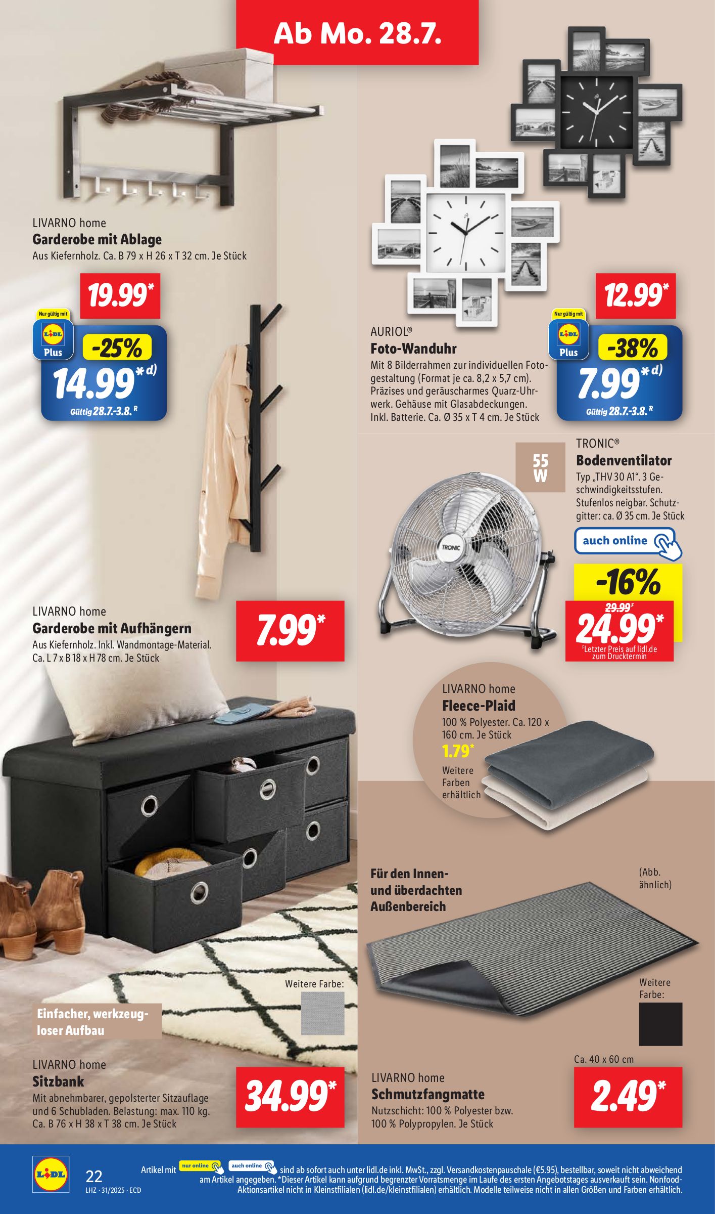 lidl - Lidl-Prospekt gültig vom 28.07. bis 02.08. - page: 28 lidl - Lidl-Prospekt gültig vom 28.07. bis 02.08. - page: 28