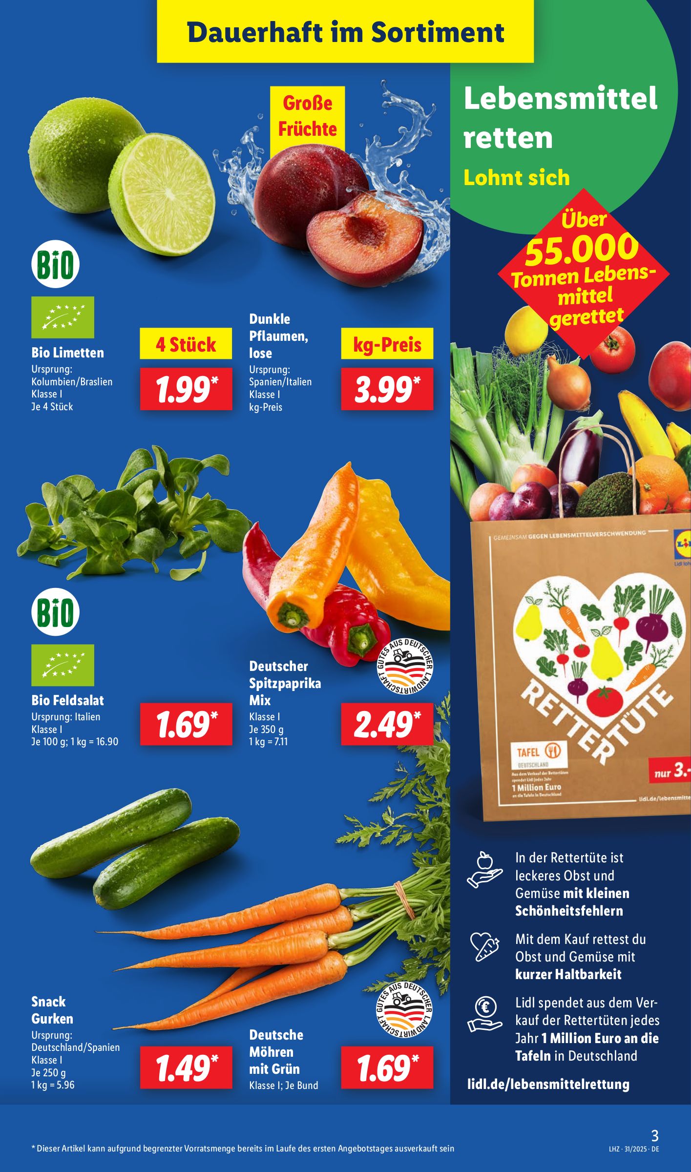 lidl - Lidl-Prospekt gültig vom 28.07. bis 02.08. - page: 3 lidl - Lidl-Prospekt gültig vom 28.07. bis 02.08. - page: 3