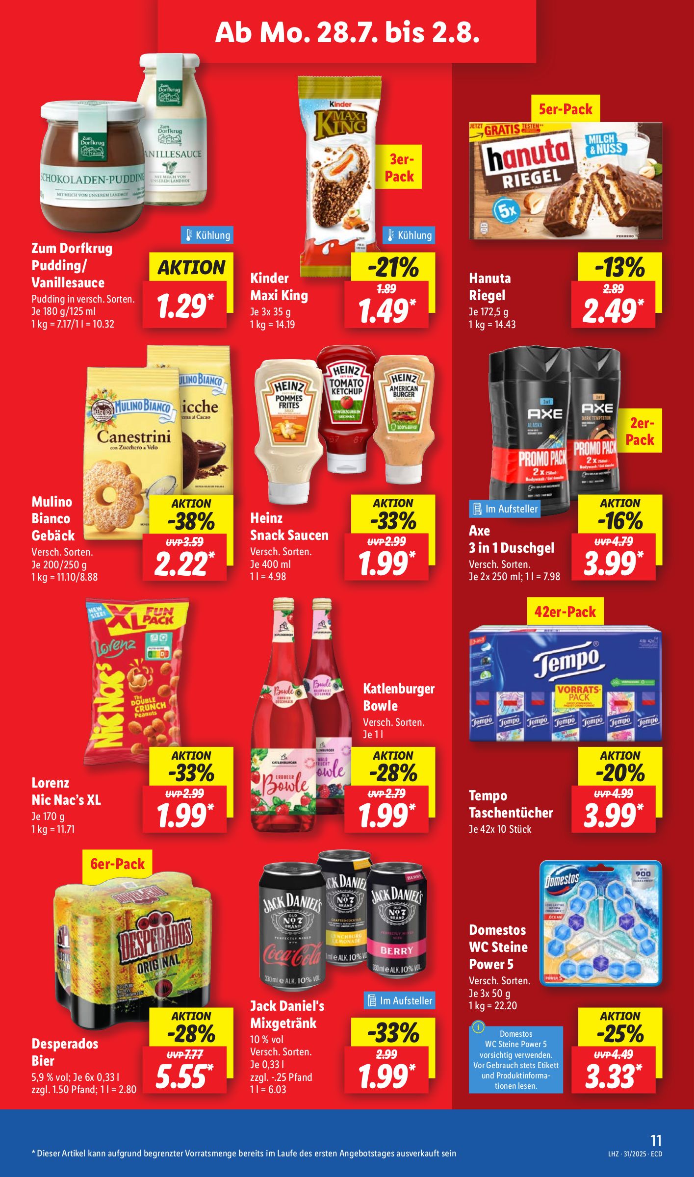 lidl - Lidl-Prospekt gültig vom 28.07. bis 02.08. - page: 17 lidl - Lidl-Prospekt gültig vom 28.07. bis 02.08. - page: 17