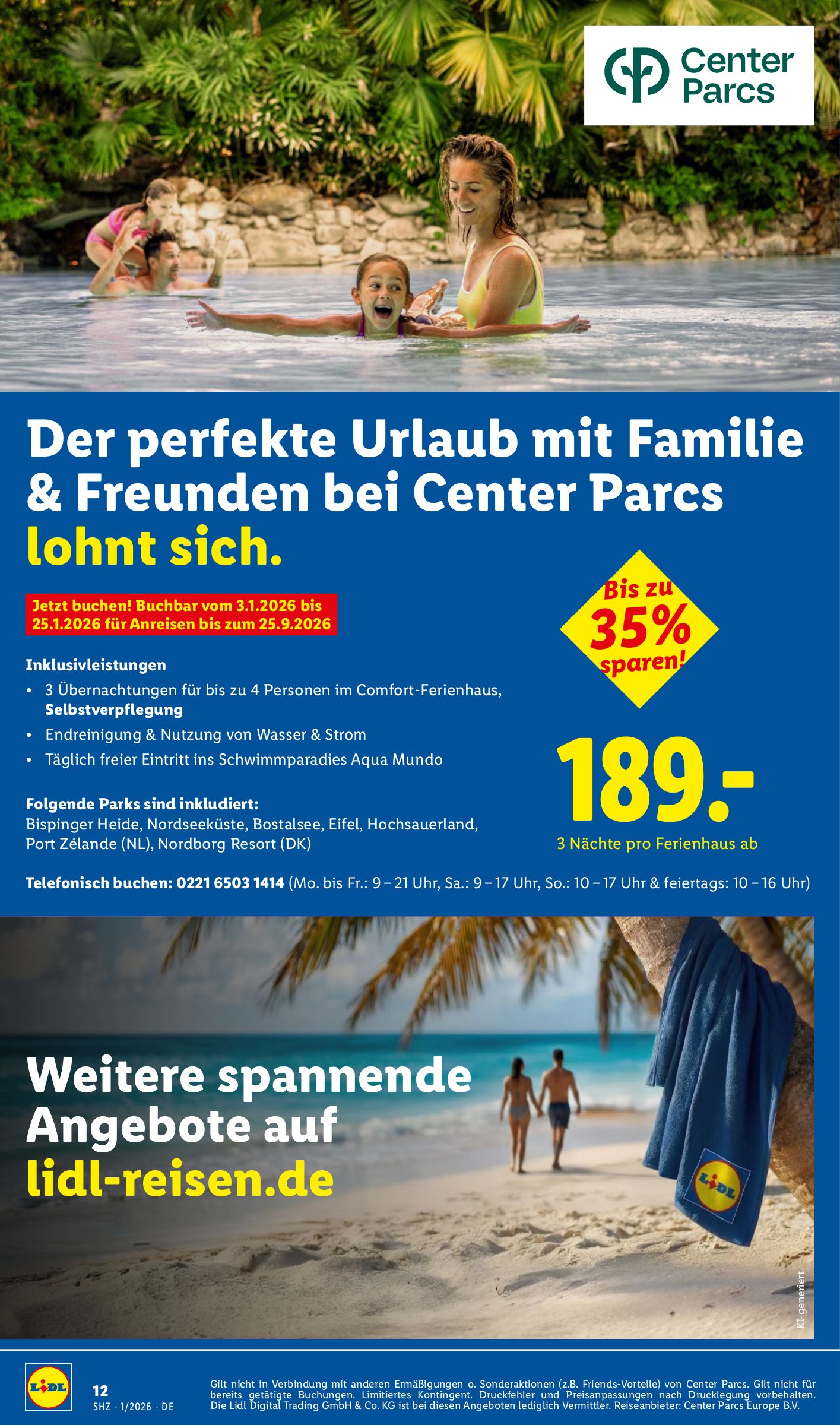 lidl - Lidl - Januar Experiences-Prospekt gültig vom 29.12. bis 01.02. - page: 12