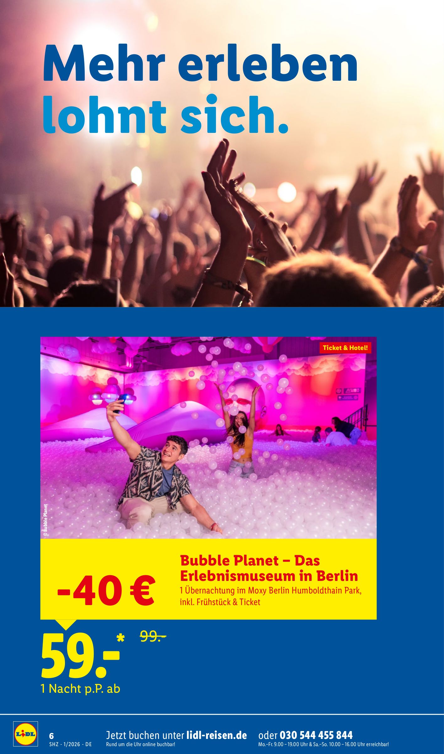 lidl - Lidl - Januar Experiences-Prospekt gültig vom 29.12. bis 01.02. - page: 6