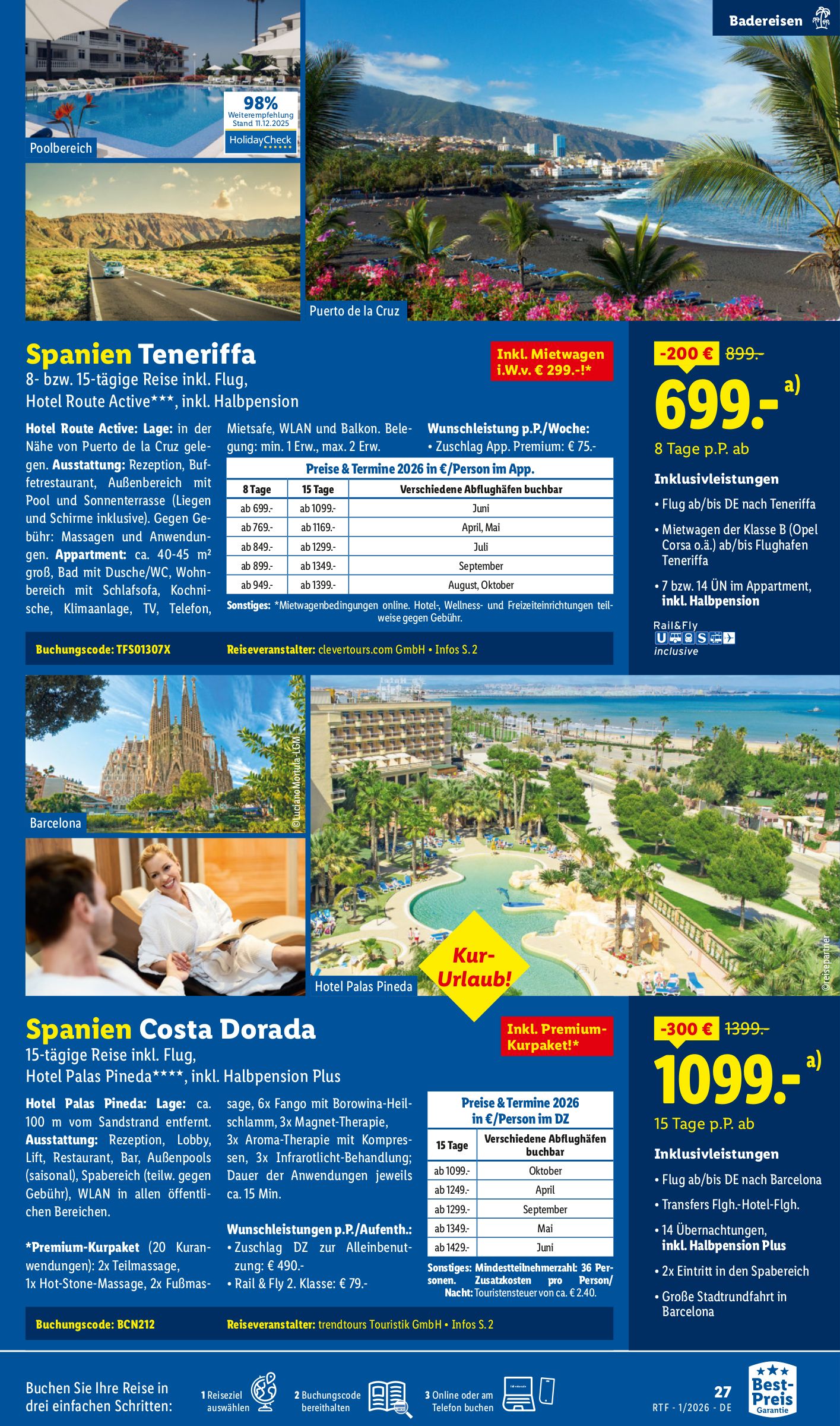 lidl - Lidl-reisen.de-Prospekt gültig vom 14.01. bis 01.02. - page: 27